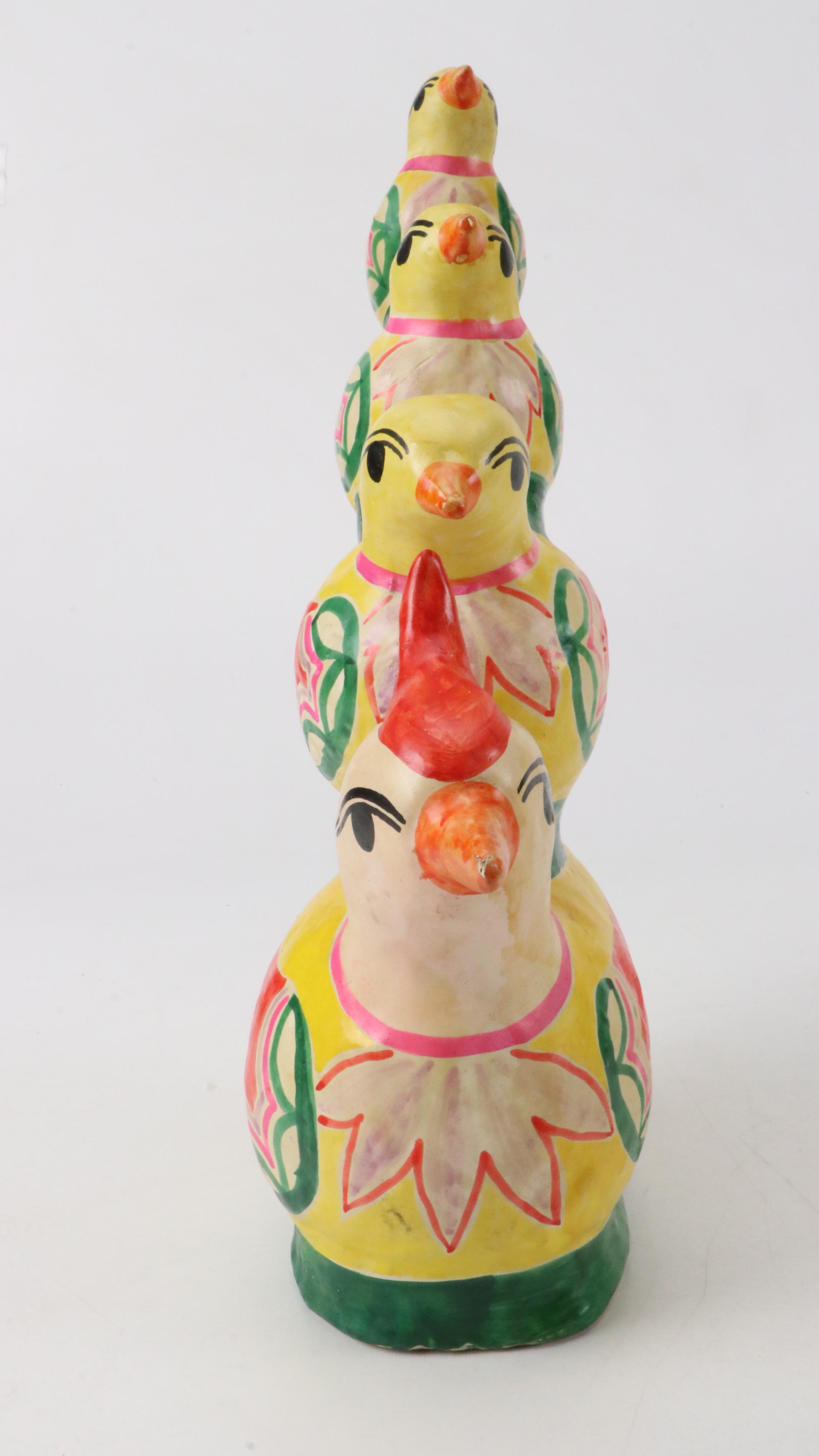 Mexican Handmade Clay Figurines with Indian Lacquerware Box and More