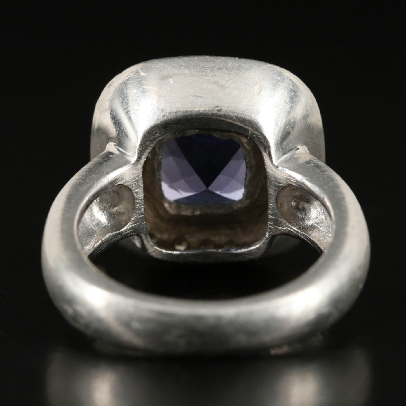 Platinum 4.08 CT Tanzanite and Diamond Ring | EBTH