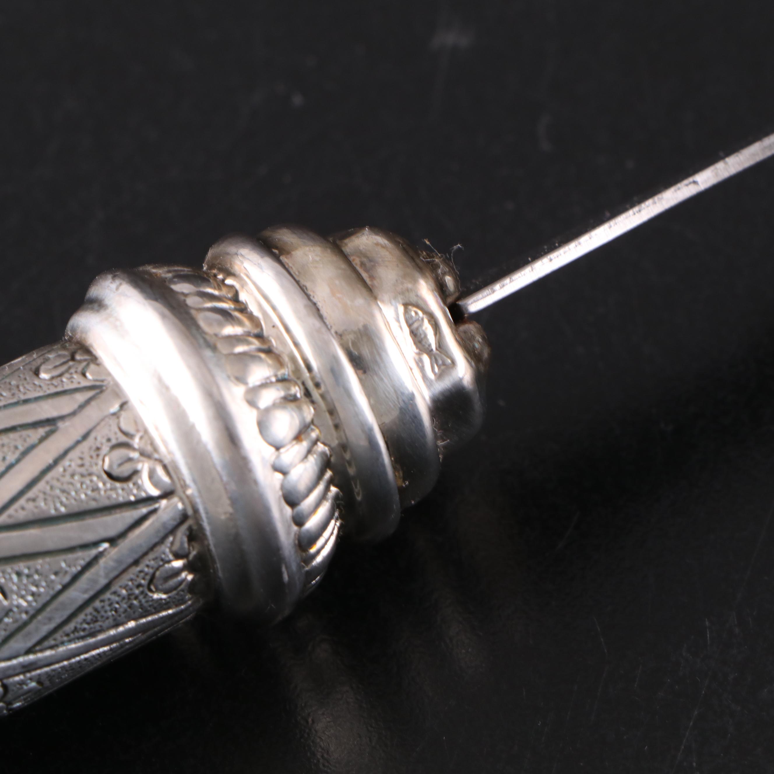 Grand Sterling Company Sterling Handled Salad Servers