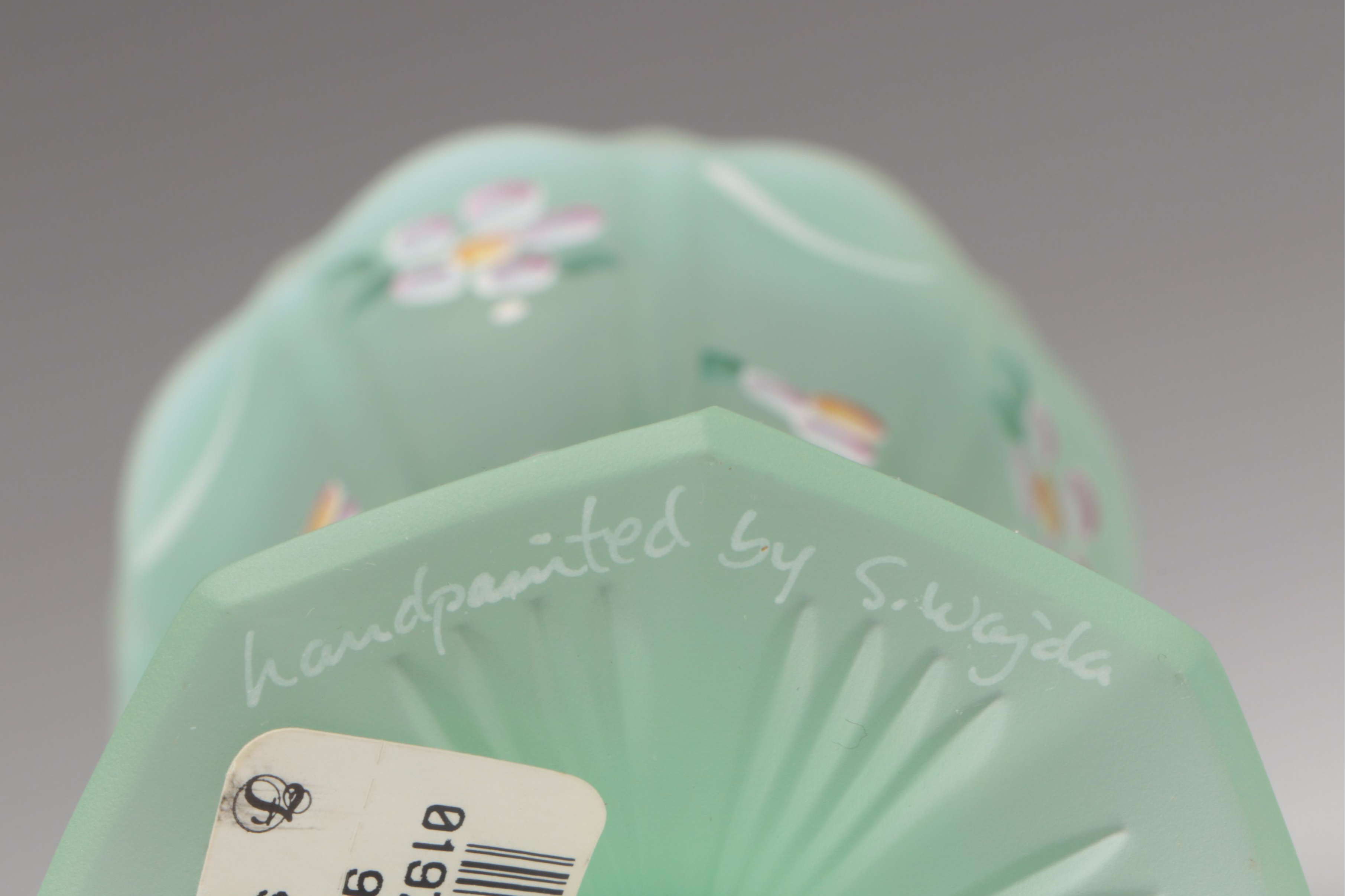 Fenton 50th Anniversary Carnival Glass Basket and More Table Accessories