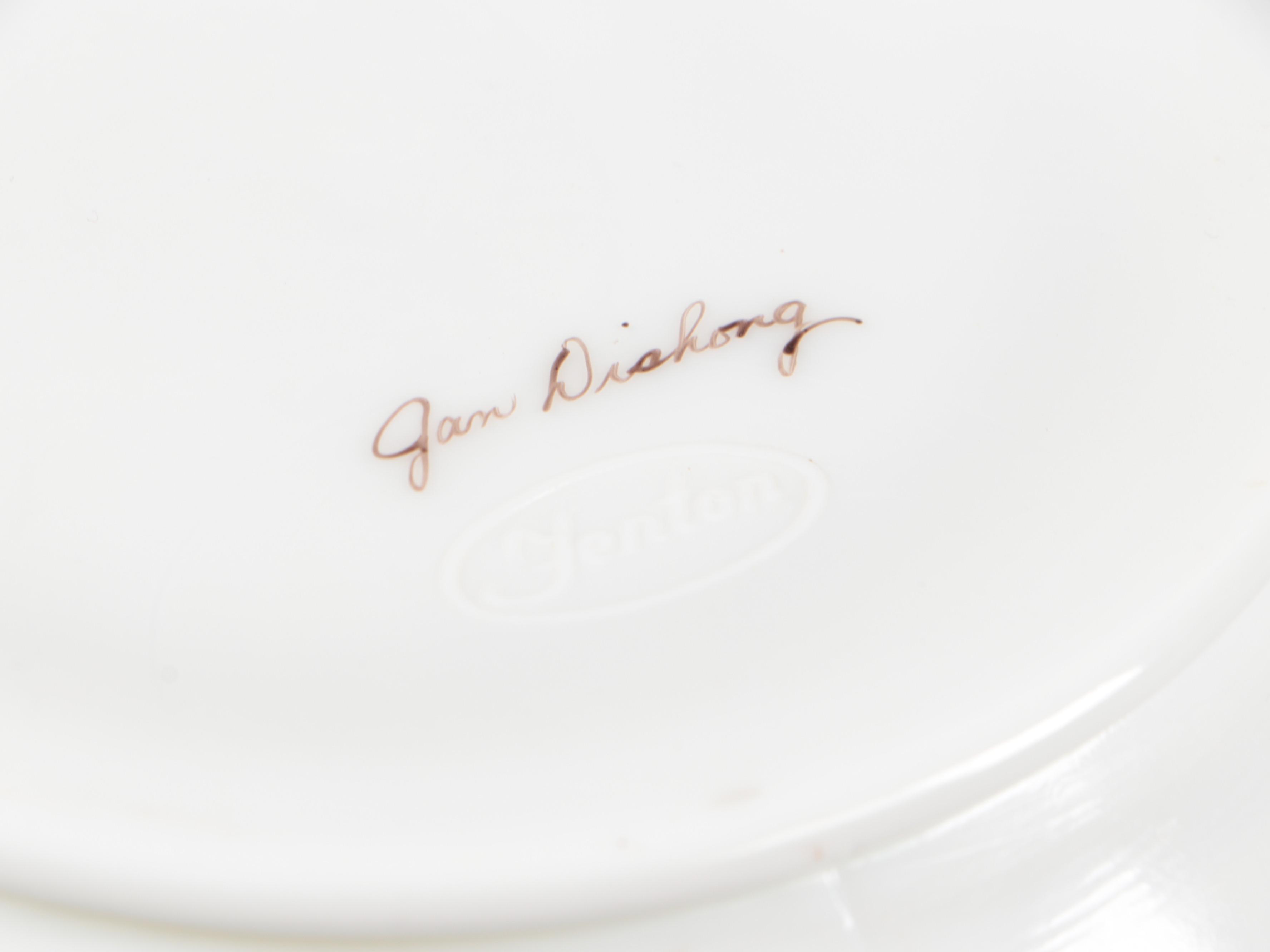 Fenton Hand-Painted Silver Crest Art Glass Bowls, Clock, and More