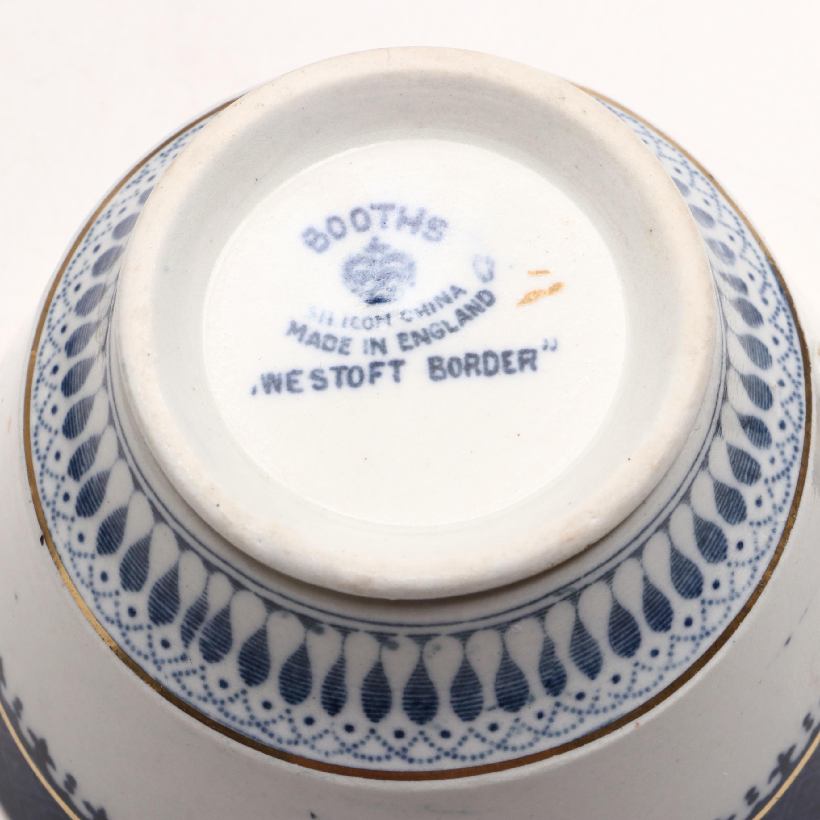 Tiffany & Co. Retailed Booths "Lowesoft Border" Dinnerware, Early to Mid 20th C.