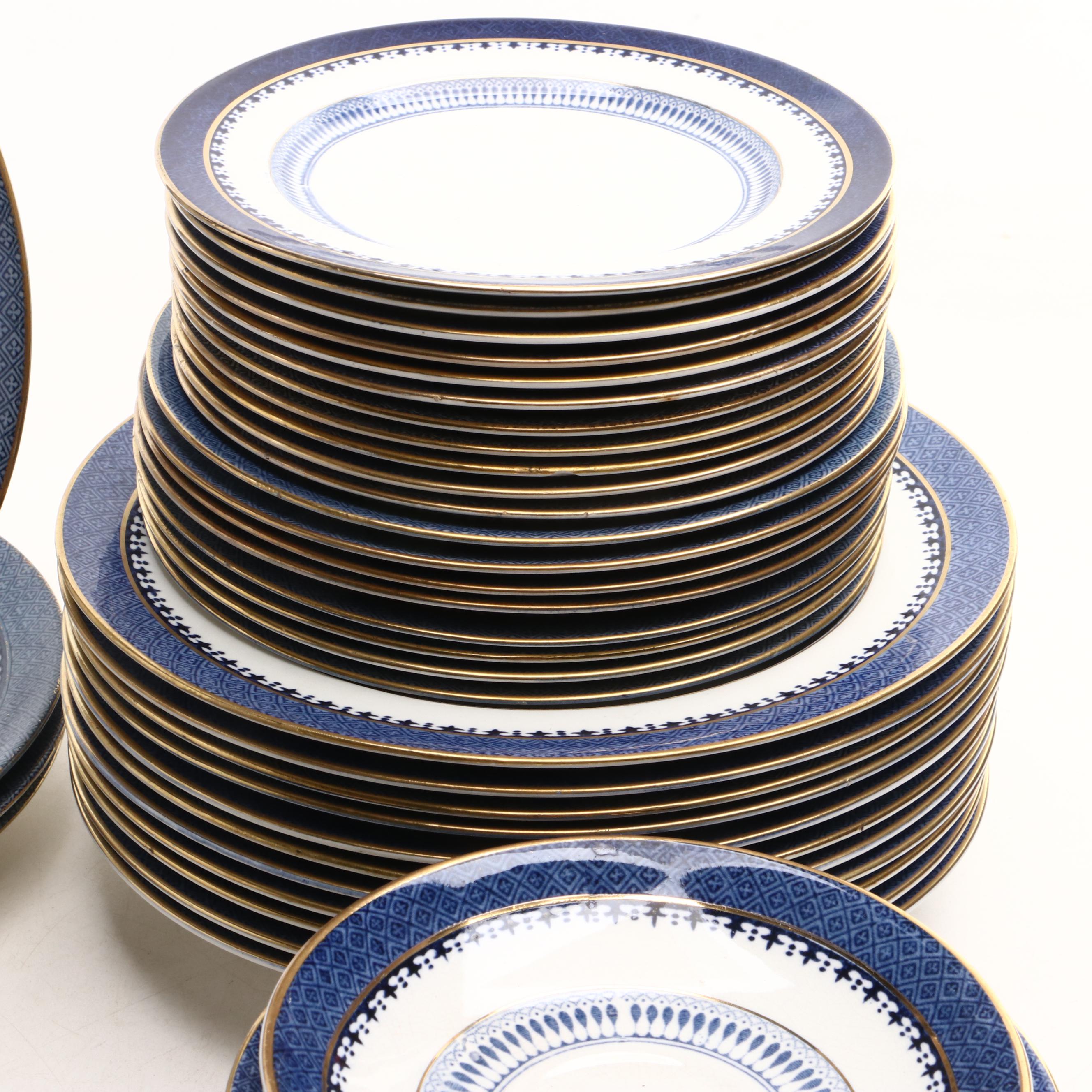 Tiffany & Co. Retailed Booths "Lowesoft Border" Dinnerware, Early to Mid 20th C.