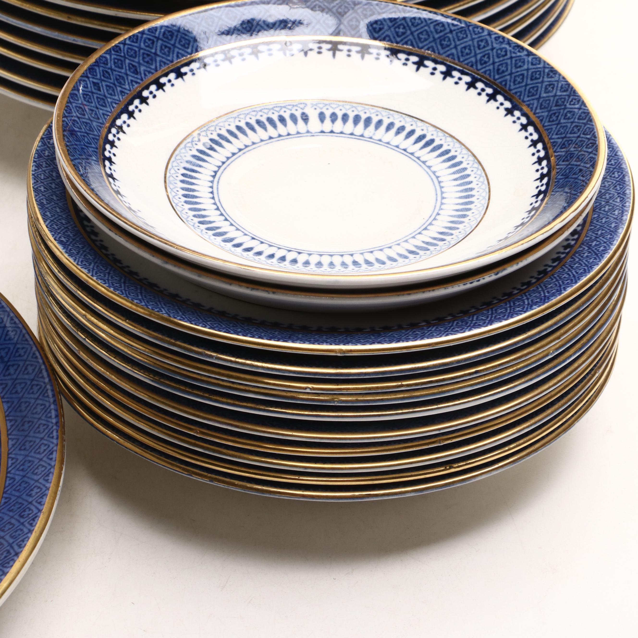 Tiffany & Co. Retailed Booths "Lowesoft Border" Dinnerware, Early to Mid 20th C.