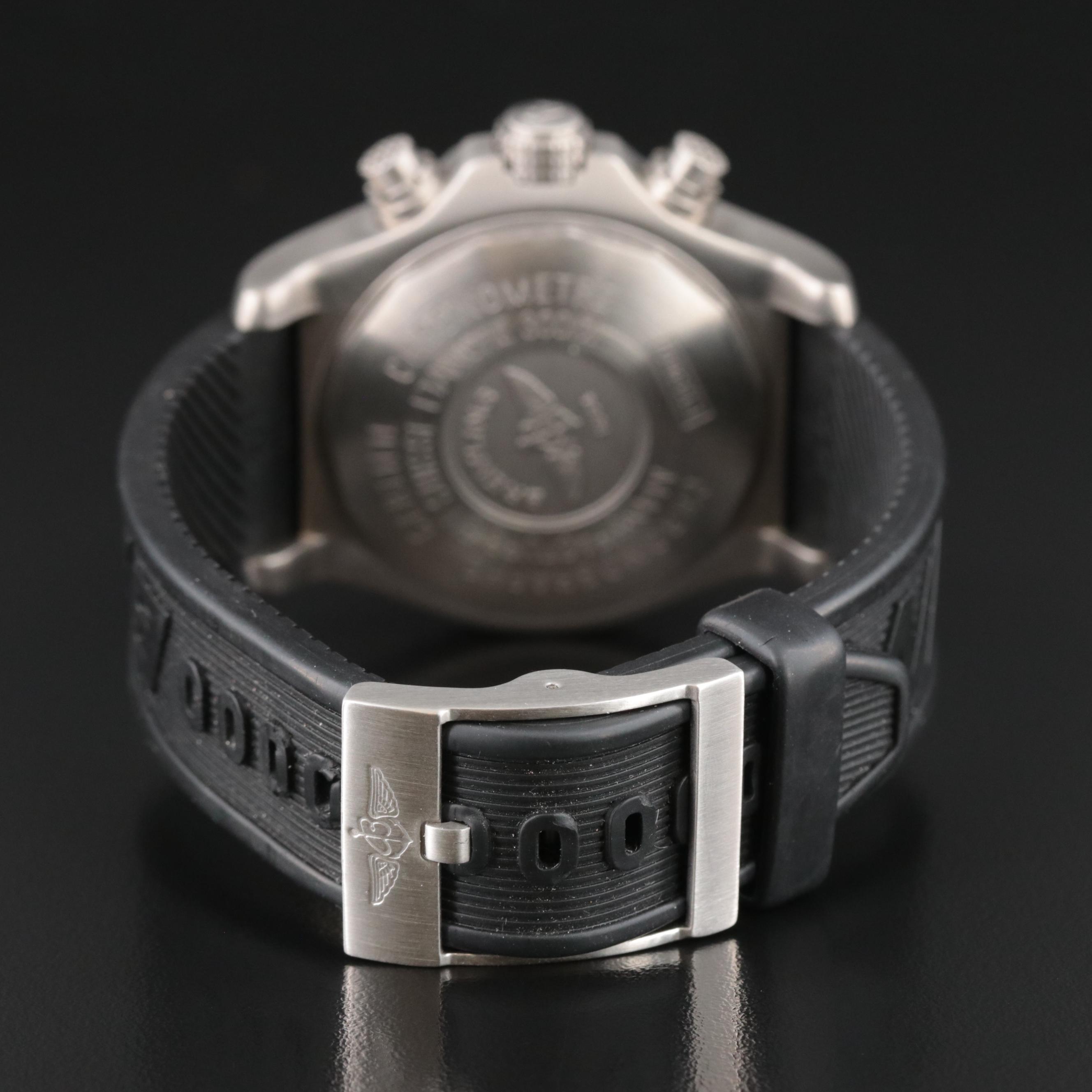 Breitling Avenger Chronograph Titanium Blue 44MM Automatic Watch