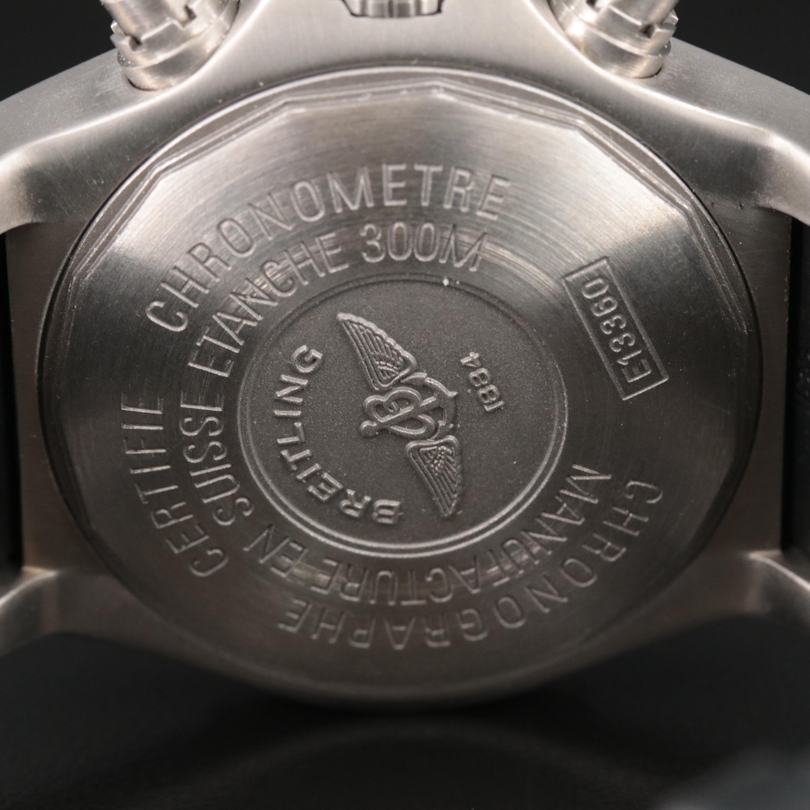 Breitling Avenger Chronograph Titanium Blue 44MM Automatic Watch