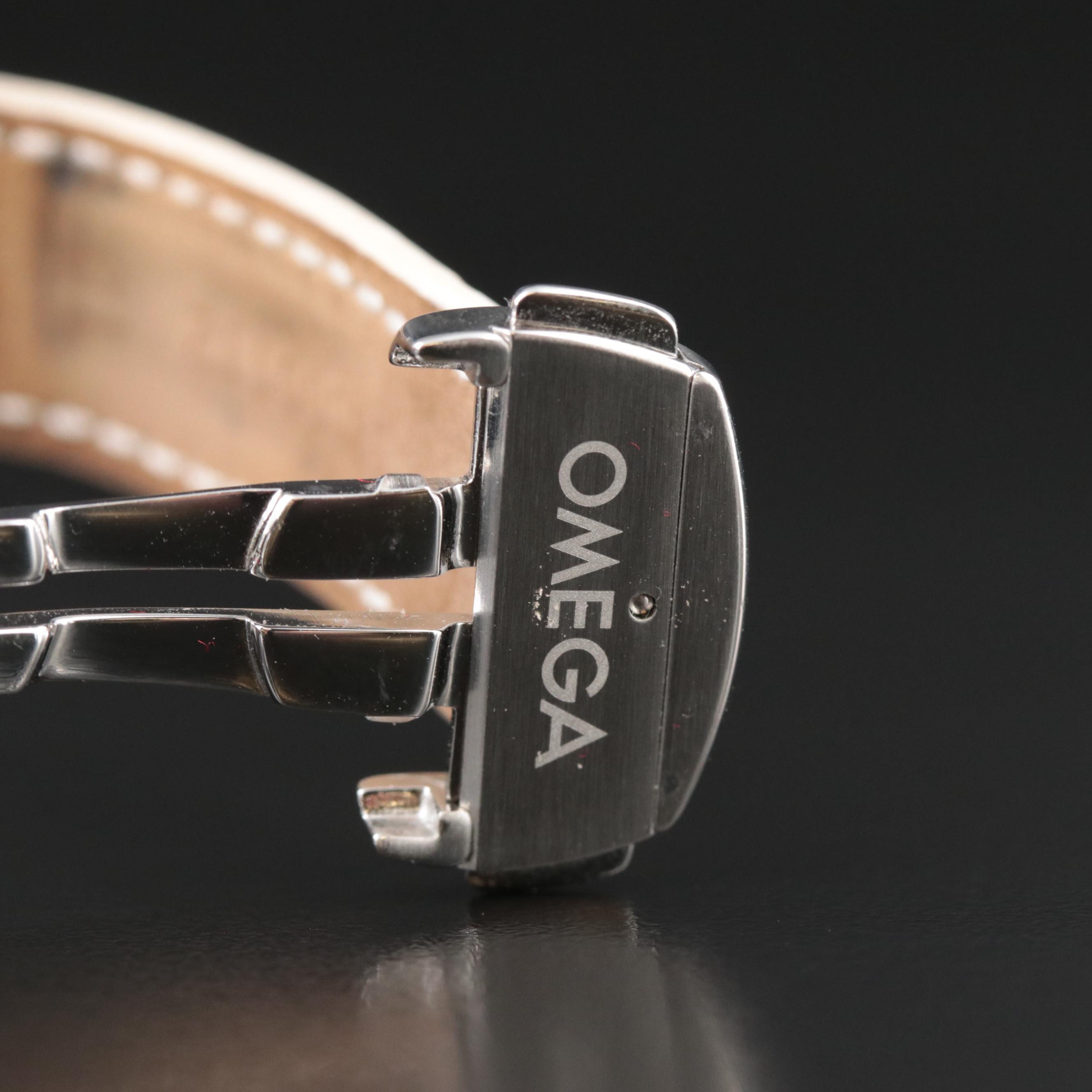 Omega Speedmaster Chrono Olympic Mother-of-Pearl 38mm Automatic Watch