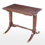 Regency Style Mahogany Architect's Table with Hinged and Ratcheted Top