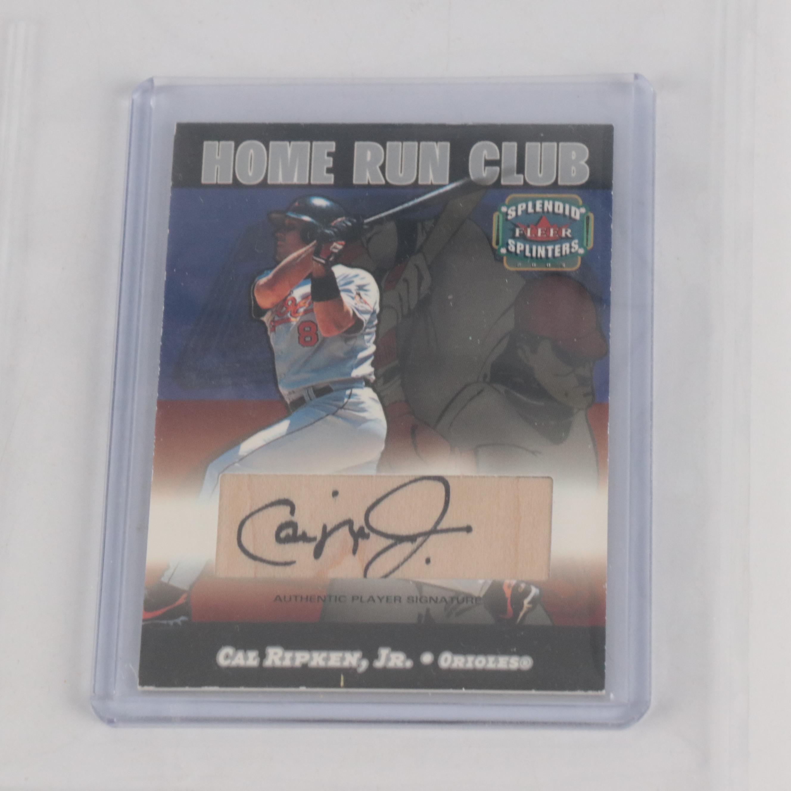 Cal Ripken Jr. Signed Baseball Cards, Print, and More, 1990s–2010s