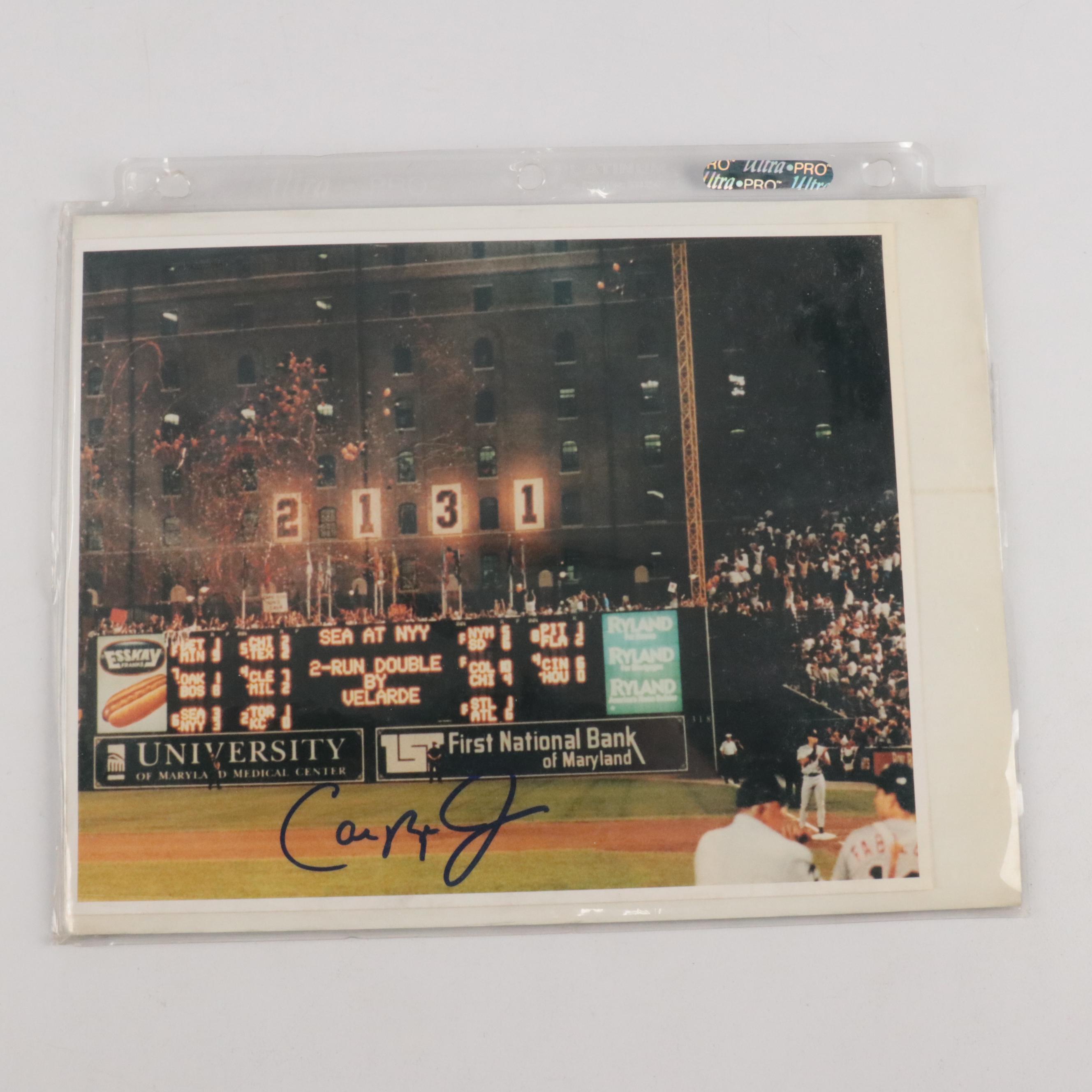 Cal Ripken Jr. Signed Baseball Cards, Print, and More, 1990s–2010s
