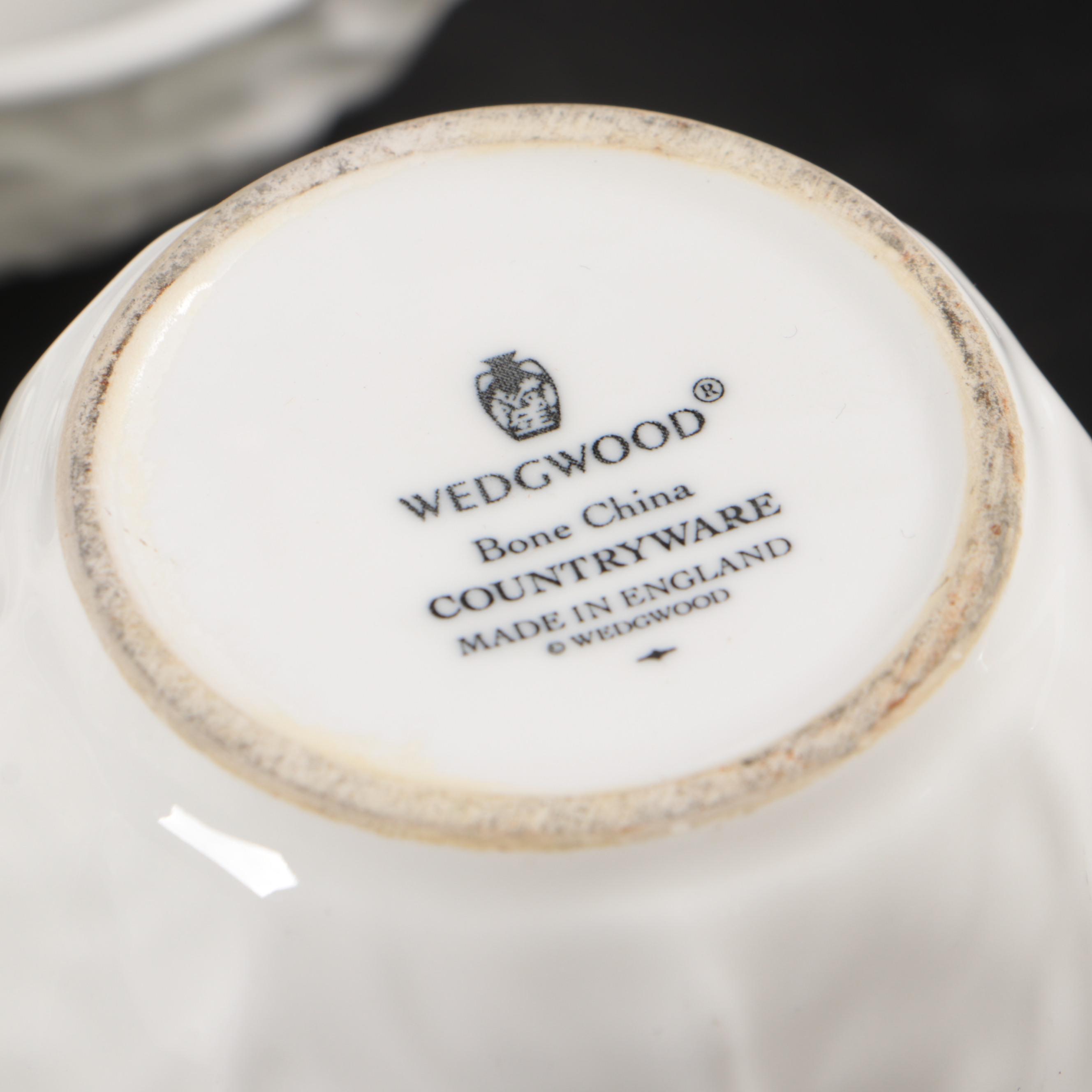 Wedgwood and Coalport Bone China "Countryware" Dinnerware