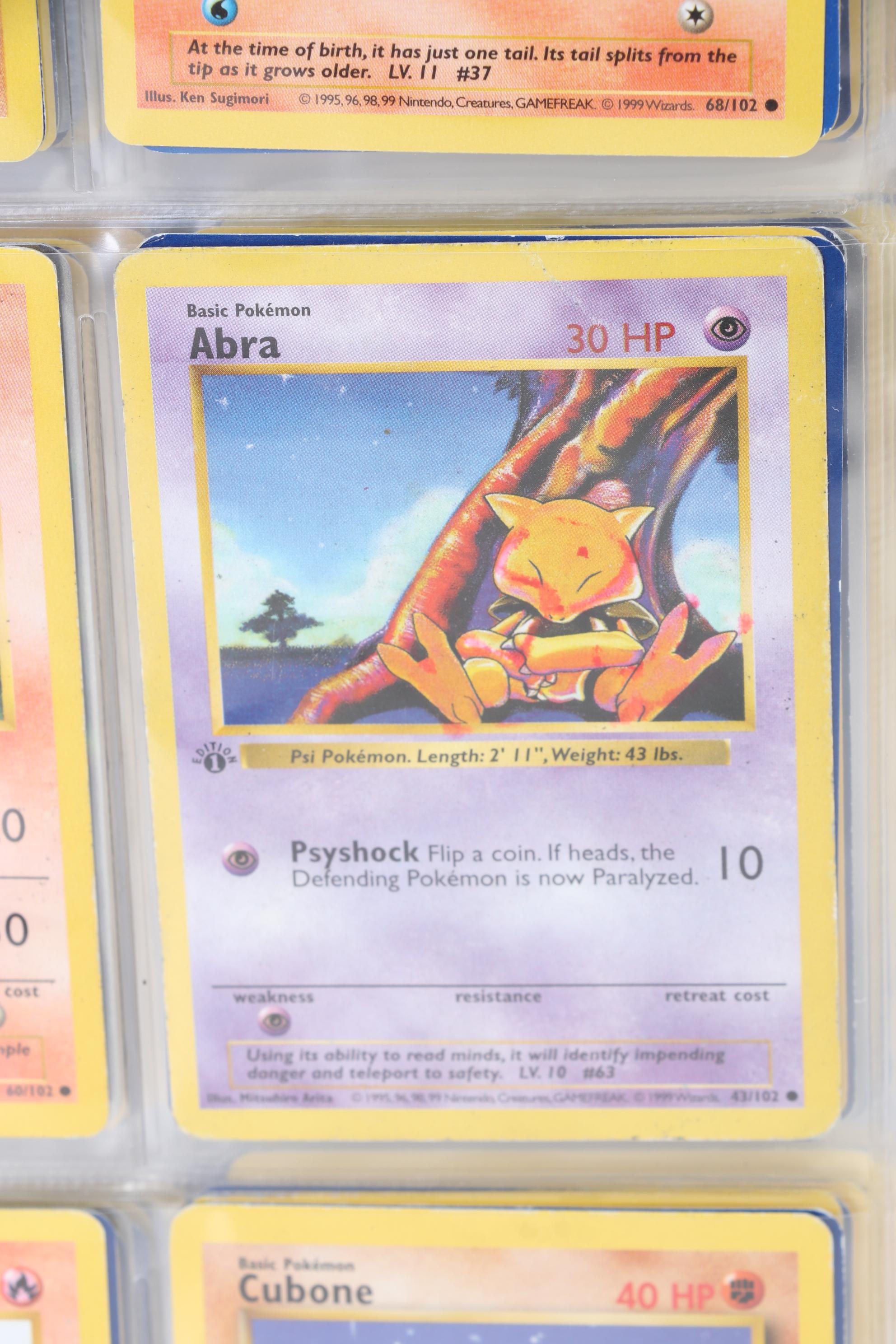 Pokémon Cards, First Editions and Holo, 1999-2023