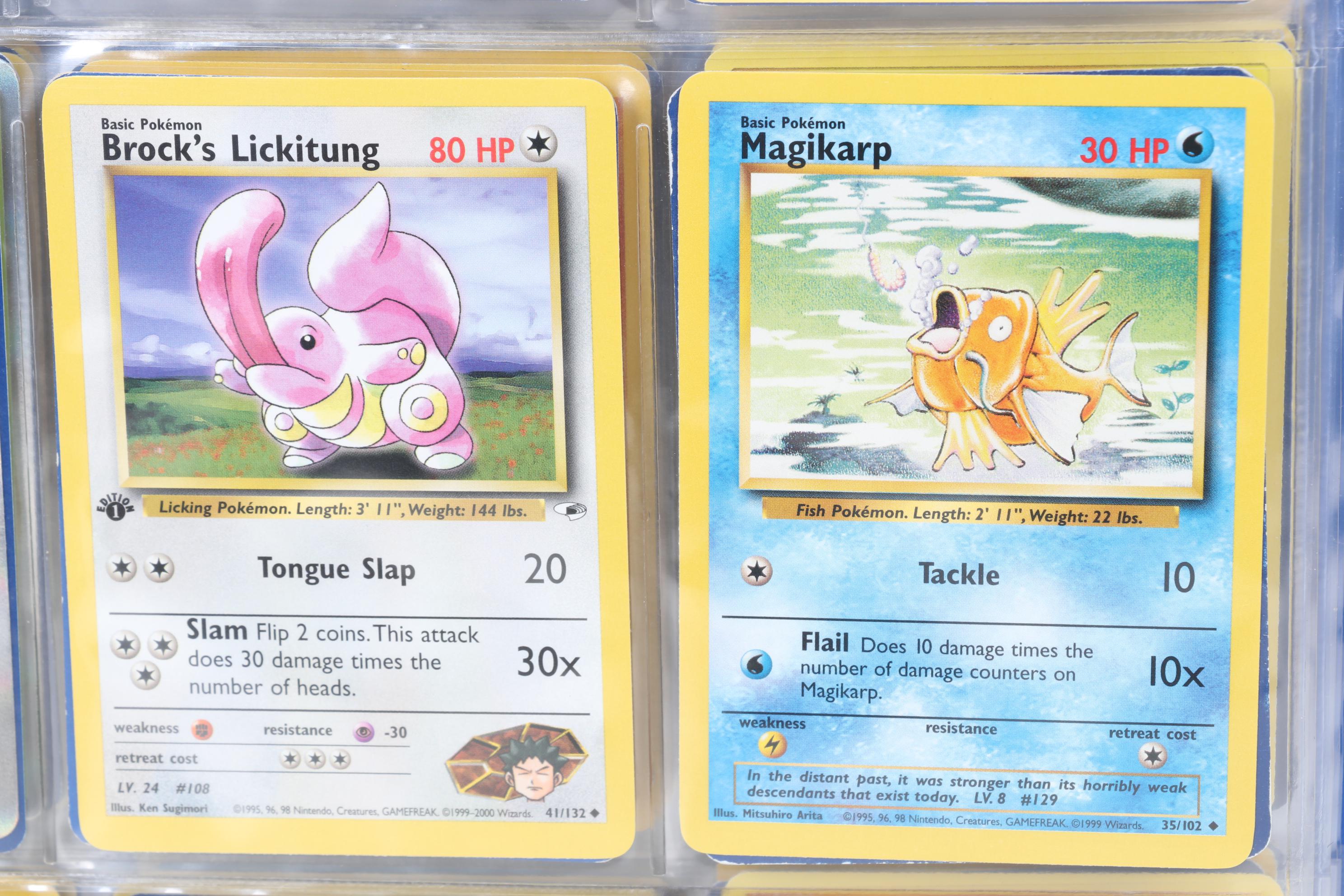 Pokémon Cards, First Editions and Holo, 1999-2023