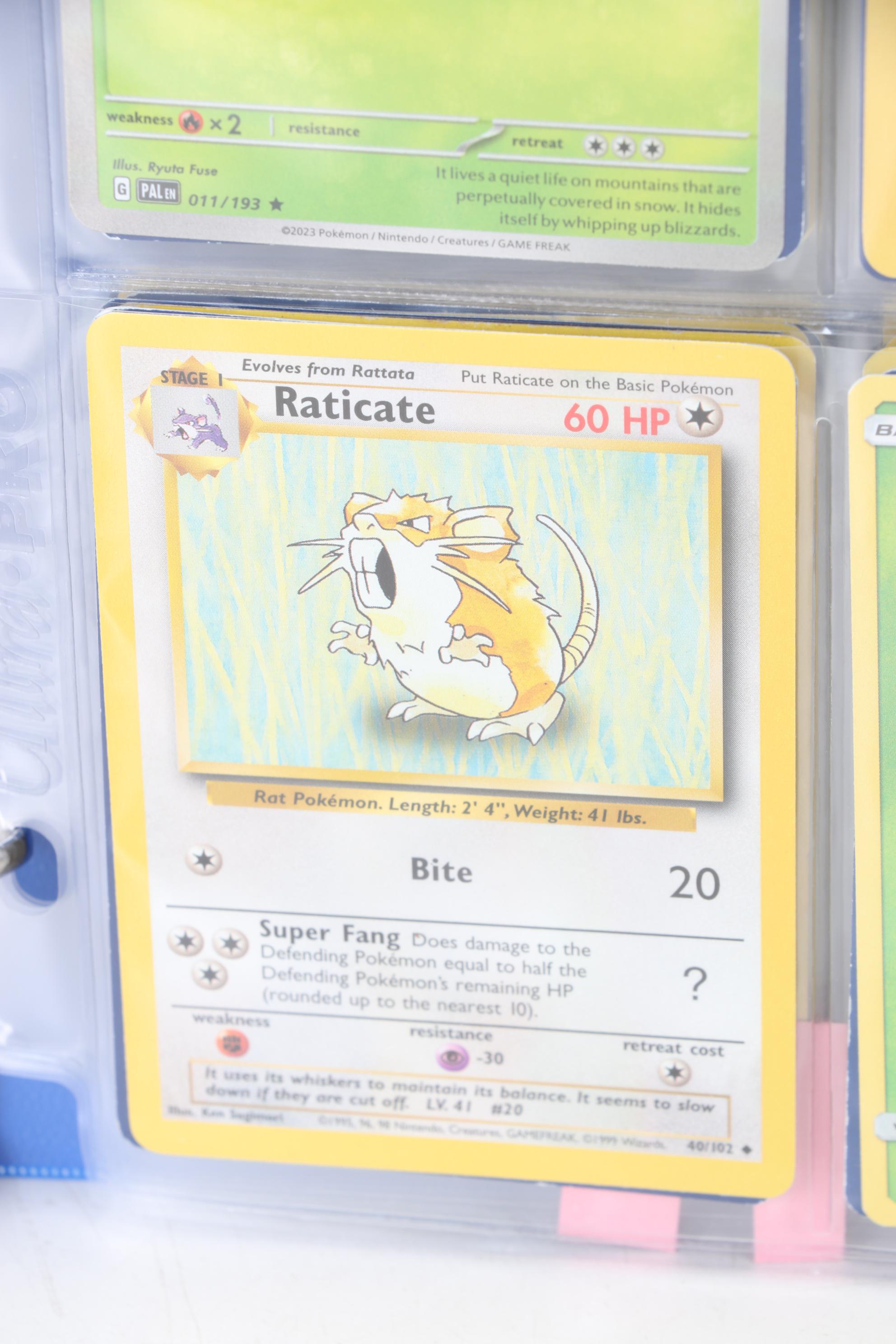 Pokémon Cards, First Editions and Holo, 1999-2023