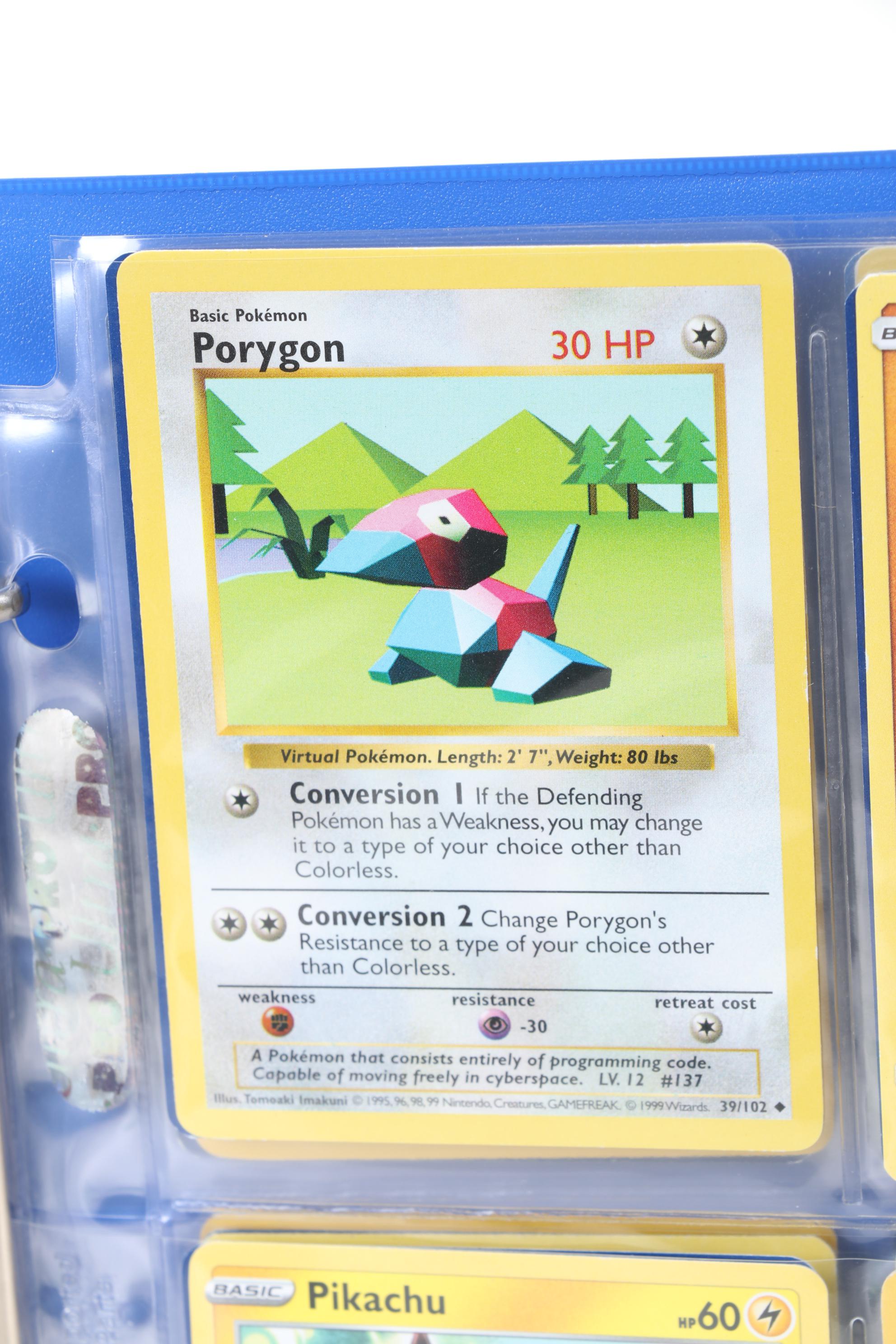 Pokémon Cards, First Editions and Holo, 1999-2023