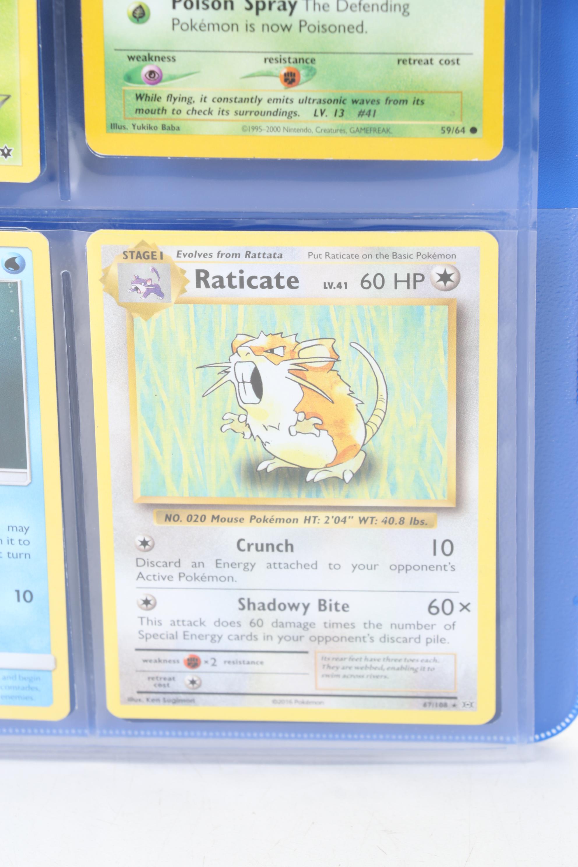 Pokémon Cards, First Editions and Holo, 1999-2023