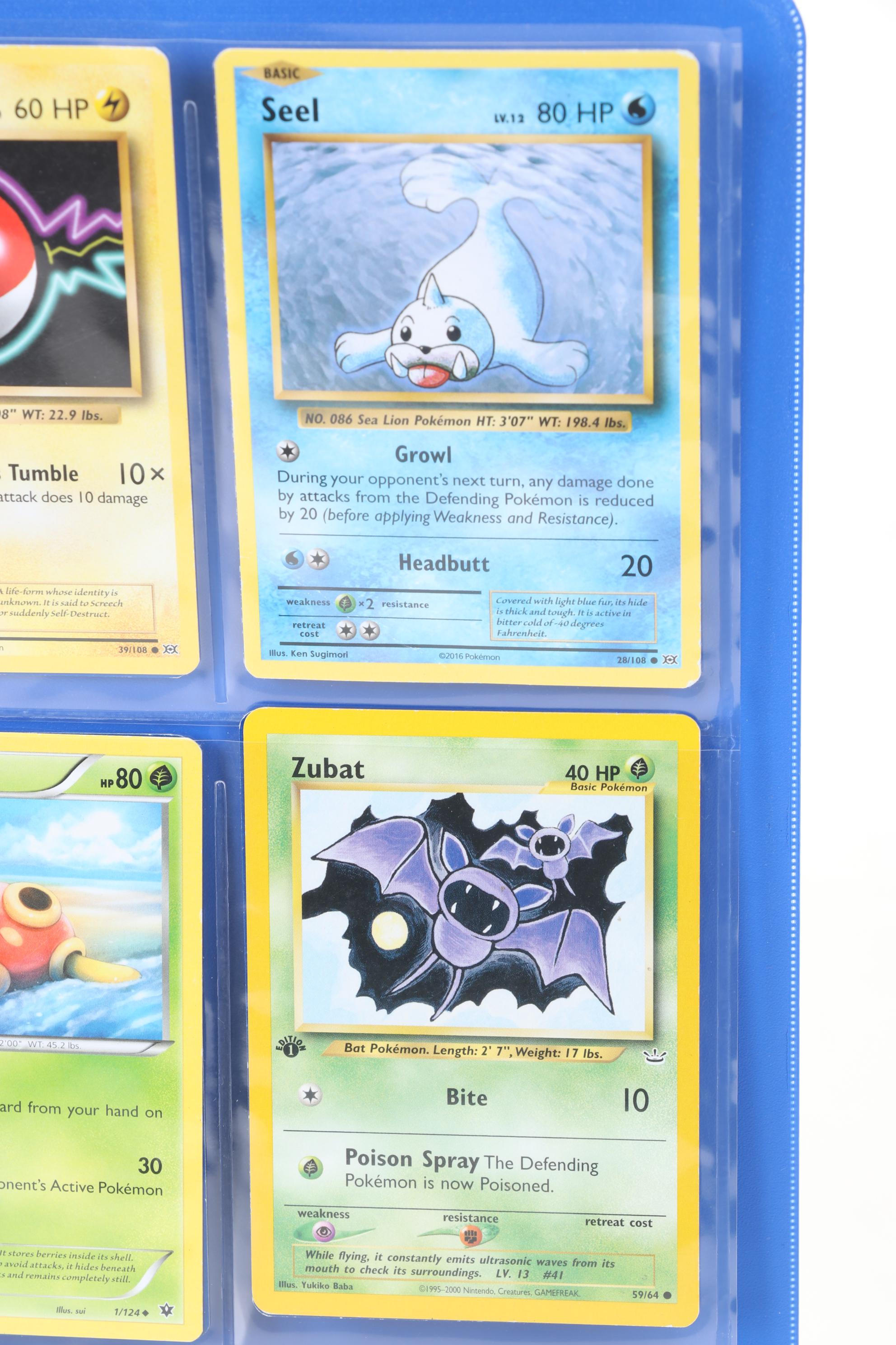 Pokémon Cards, First Editions and Holo, 1999-2023