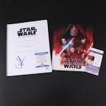 J. J. Abrams Signed "Star Wars: The Force Awakens" Script and Print