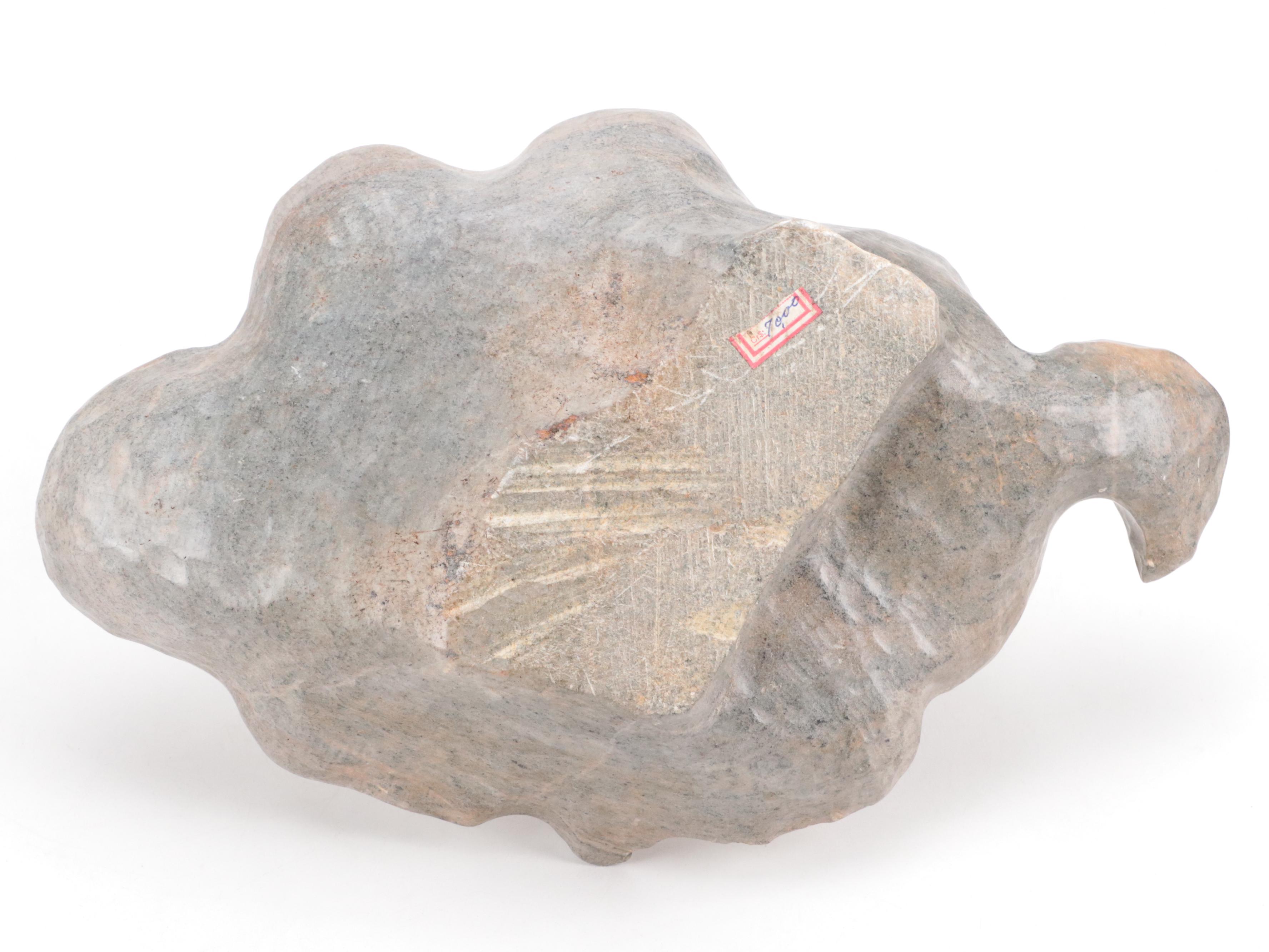 Opalized Petrified Wood Bookends with Carved Stone Bowl