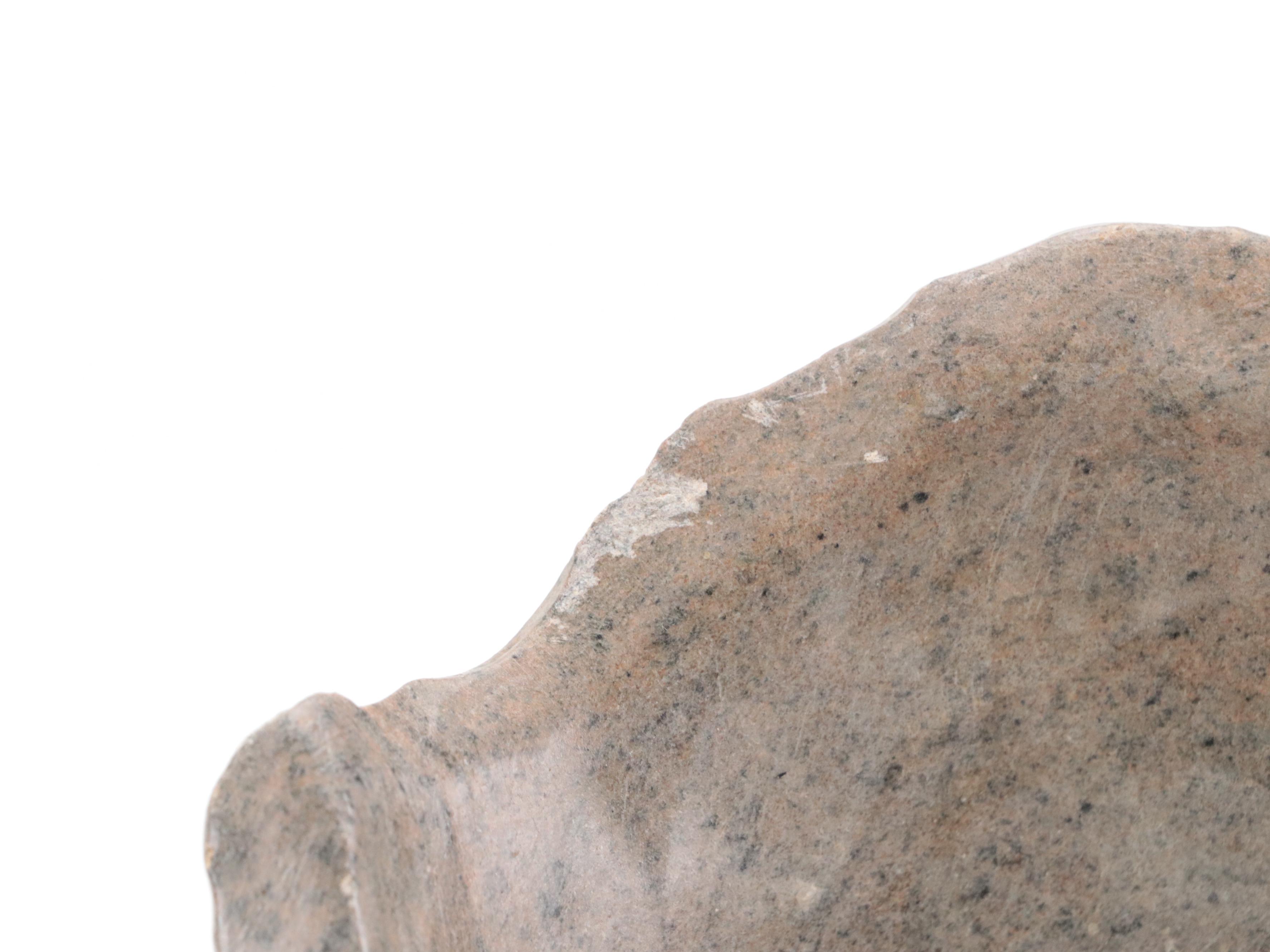 Opalized Petrified Wood Bookends with Carved Stone Bowl