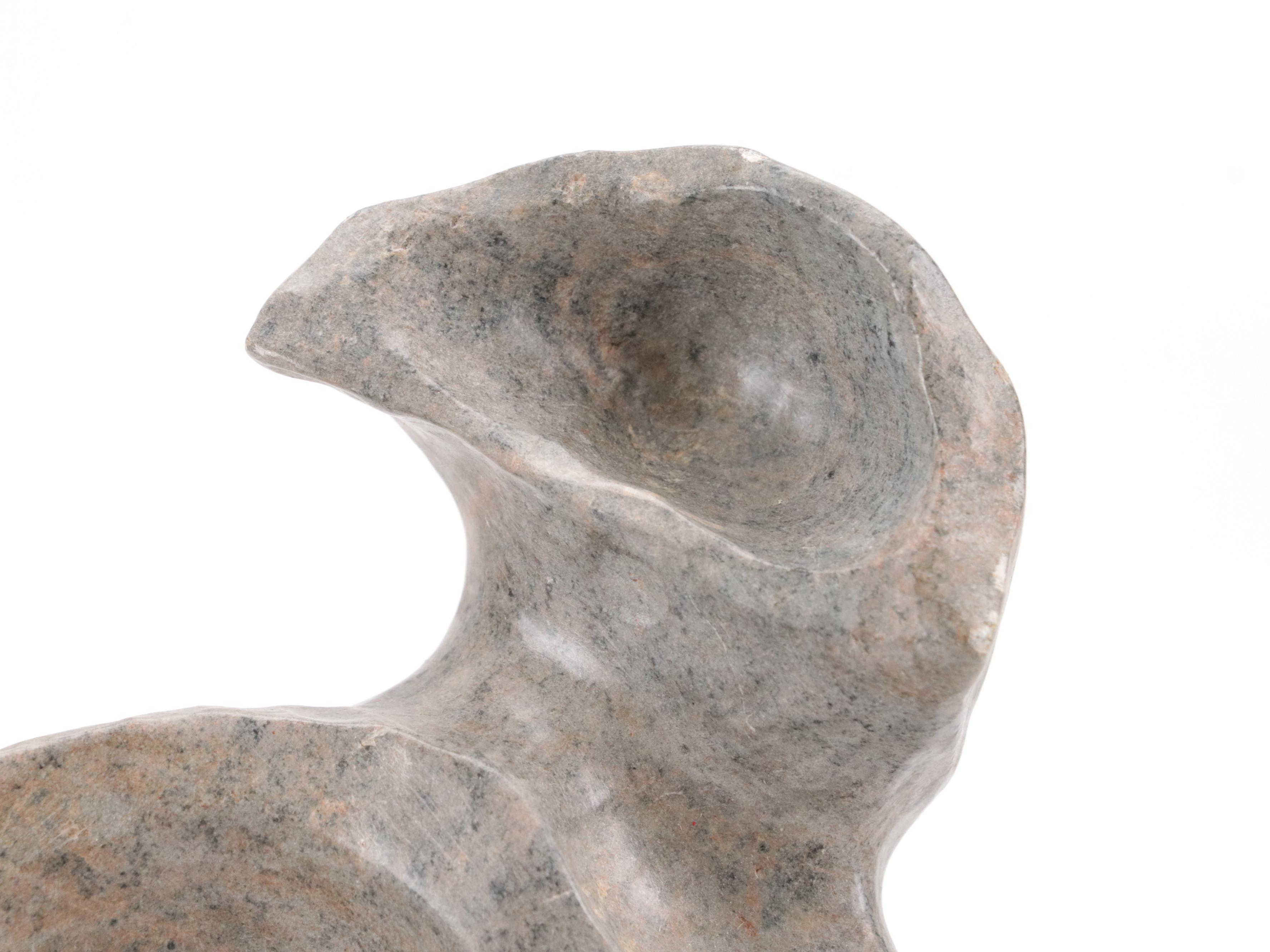 Opalized Petrified Wood Bookends with Carved Stone Bowl