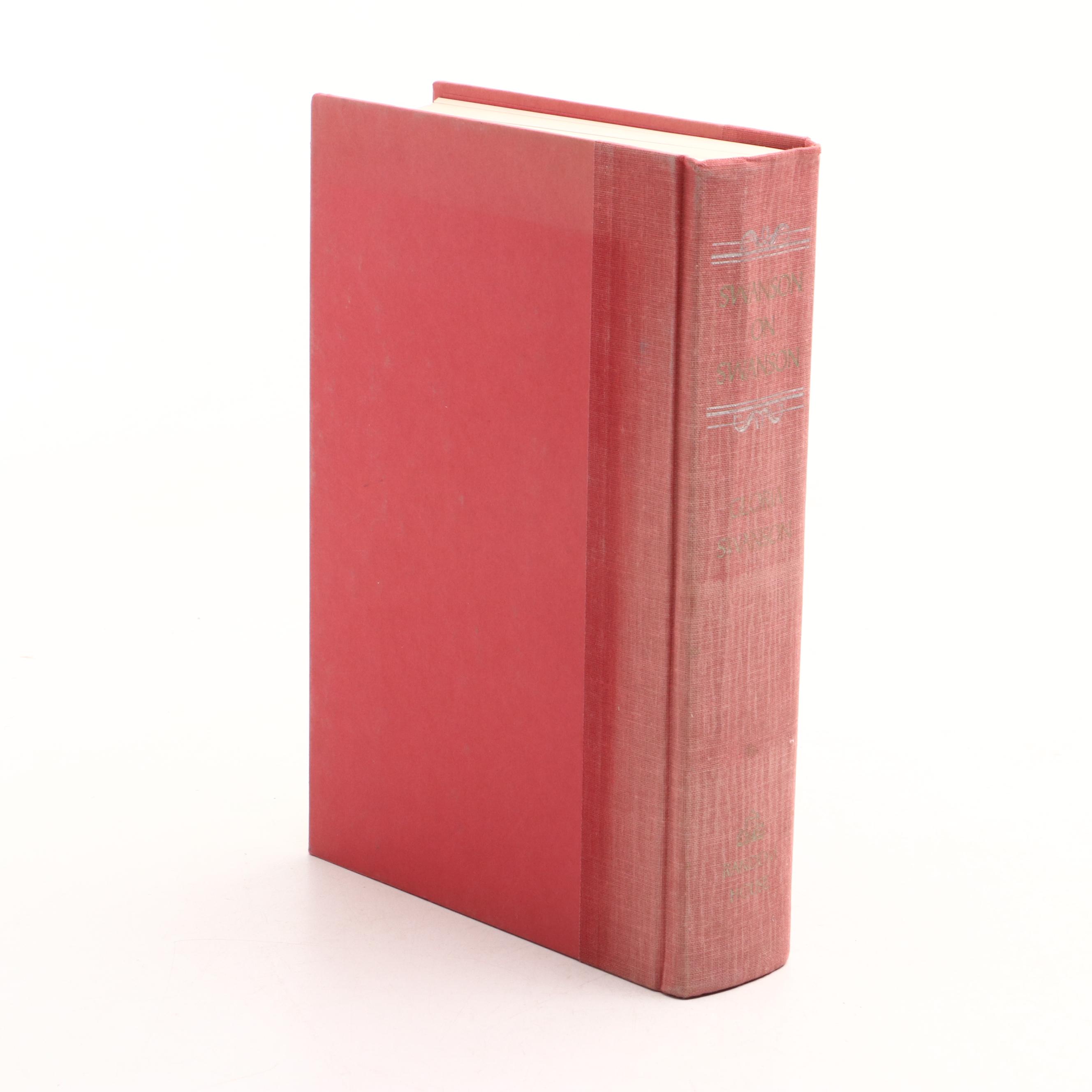 Signed First Edition "Swanson on Swanson" by Gloria Swanson, 1980