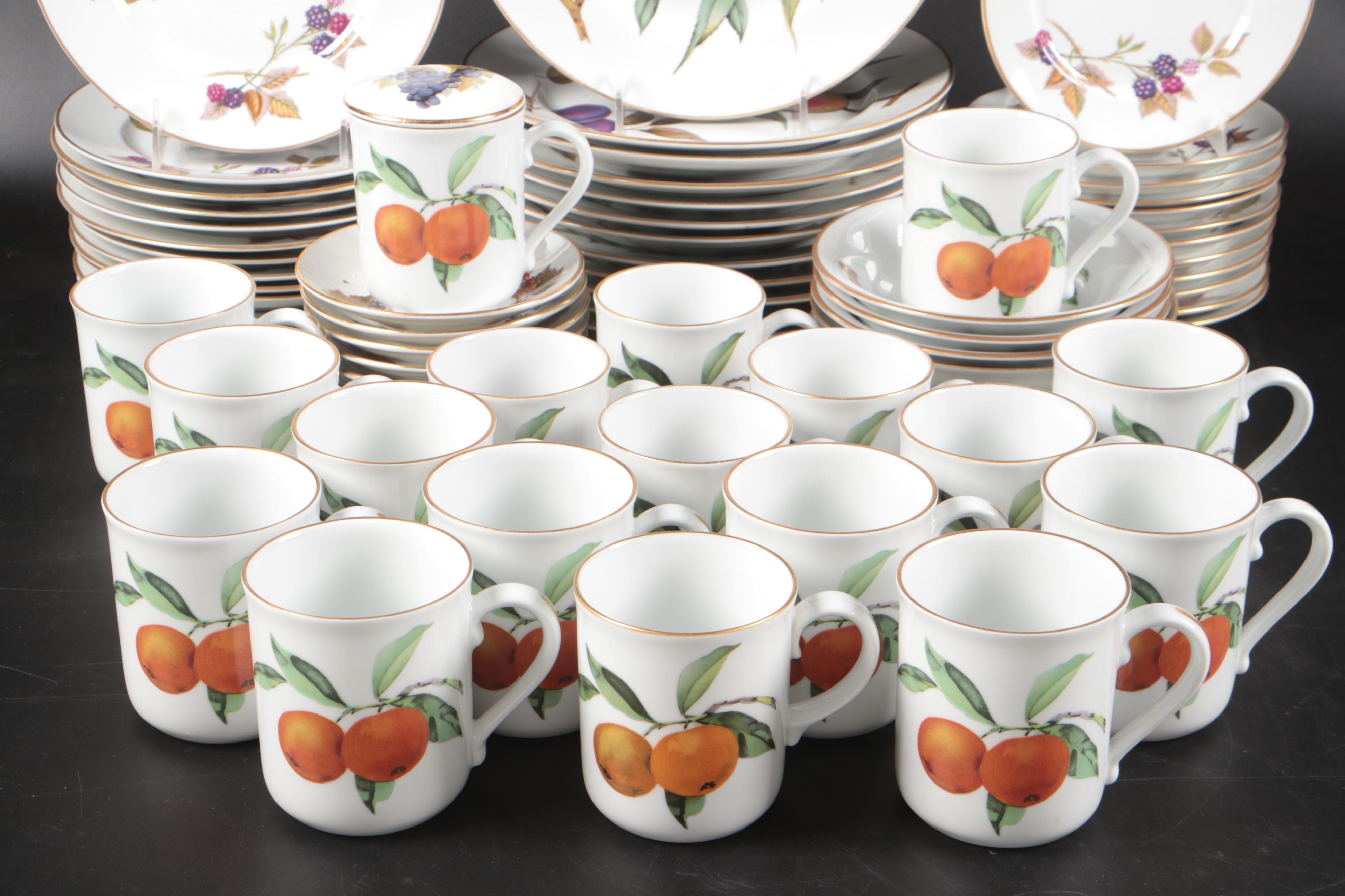 Royal Doulton Porcelain "Evesham" Dinnerware, 1961–2015
