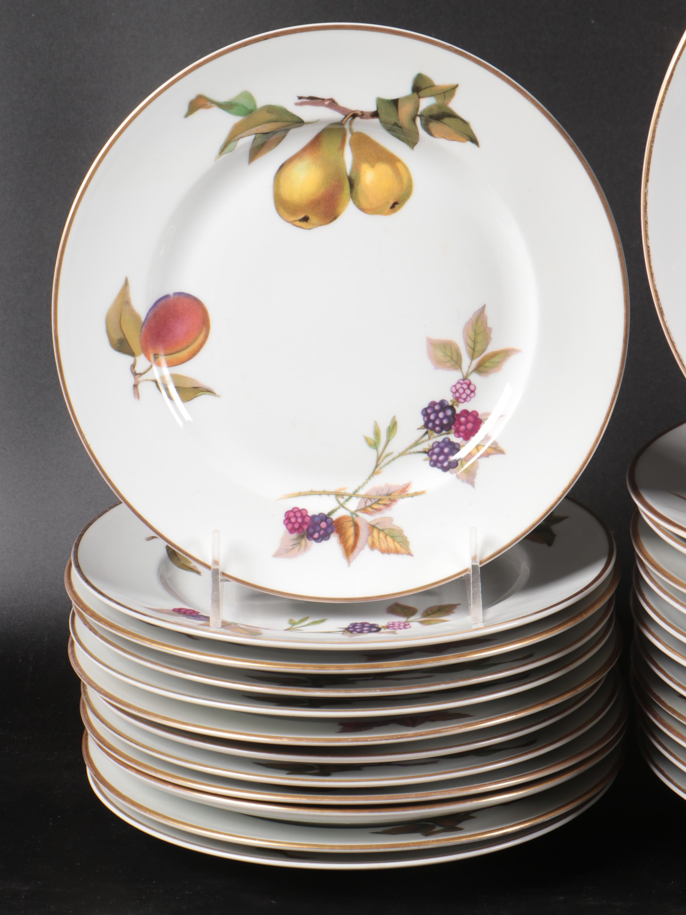 Royal Doulton Porcelain "Evesham" Dinnerware, 1961–2015
