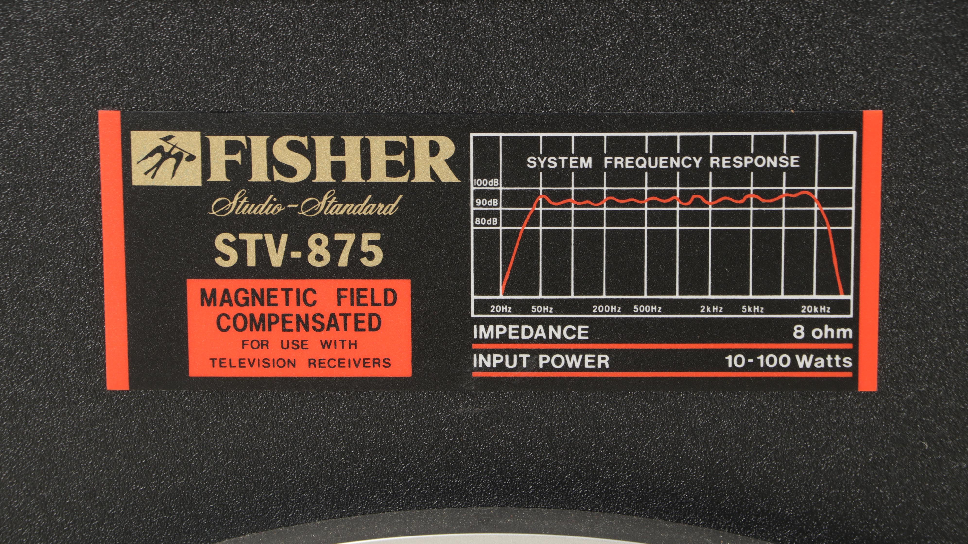 Pair of Fisher Studio Speakers and 4-Channel AM-FM Receiver