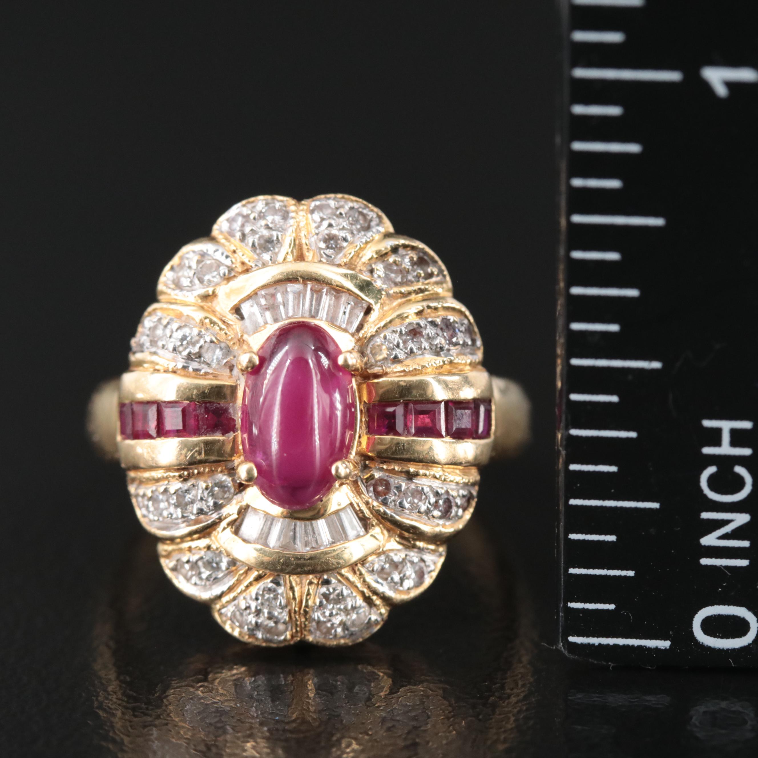 Le Vian 18K Ruby and Diamond Ring