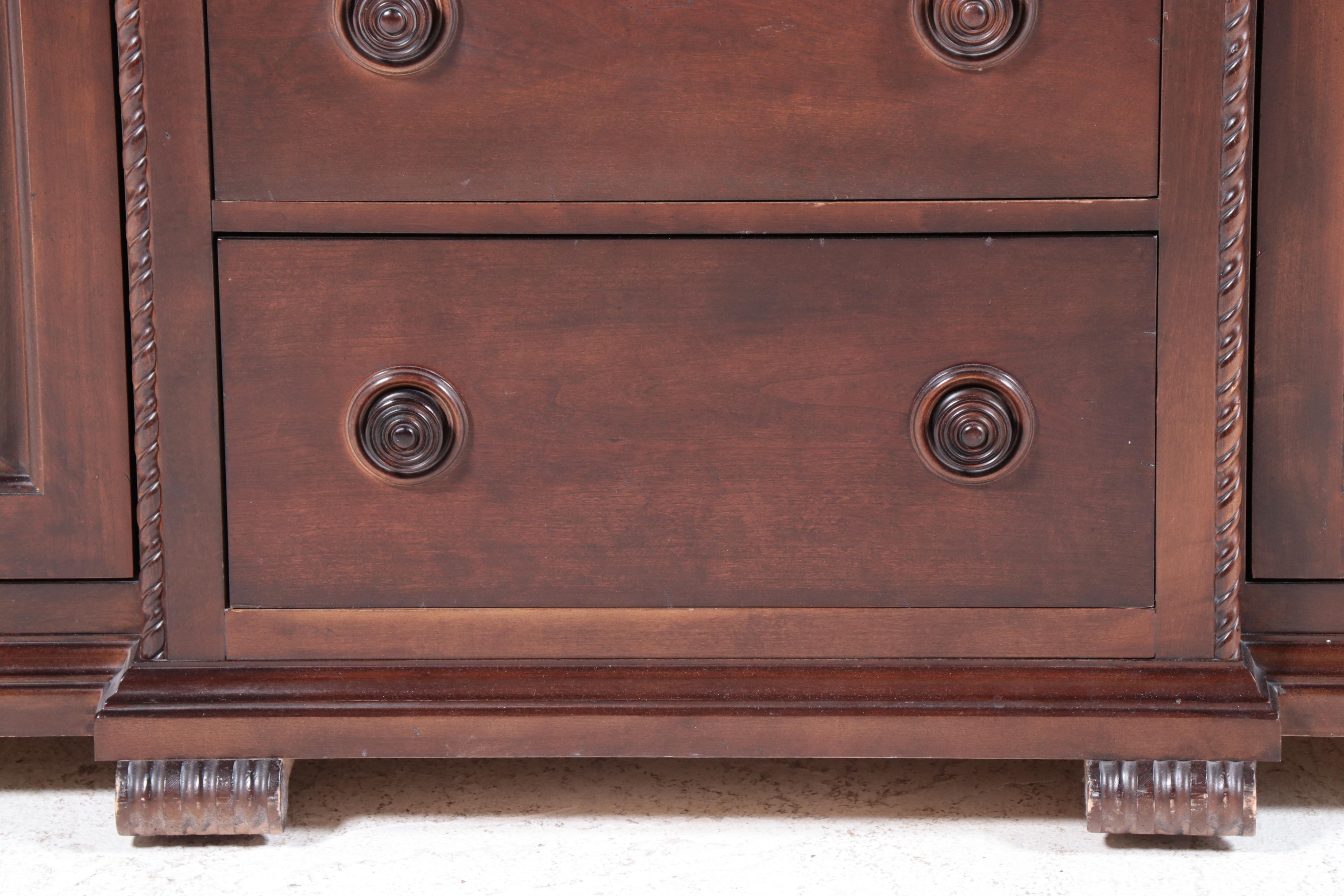 Bernhardt Furniture Walnut Finish Wardrobe