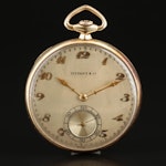 International Watch Company for Tiffany & Co. 14K Pocket Watch
