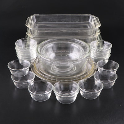 Pyrex with Other Glass Baking Dishes and Bowls