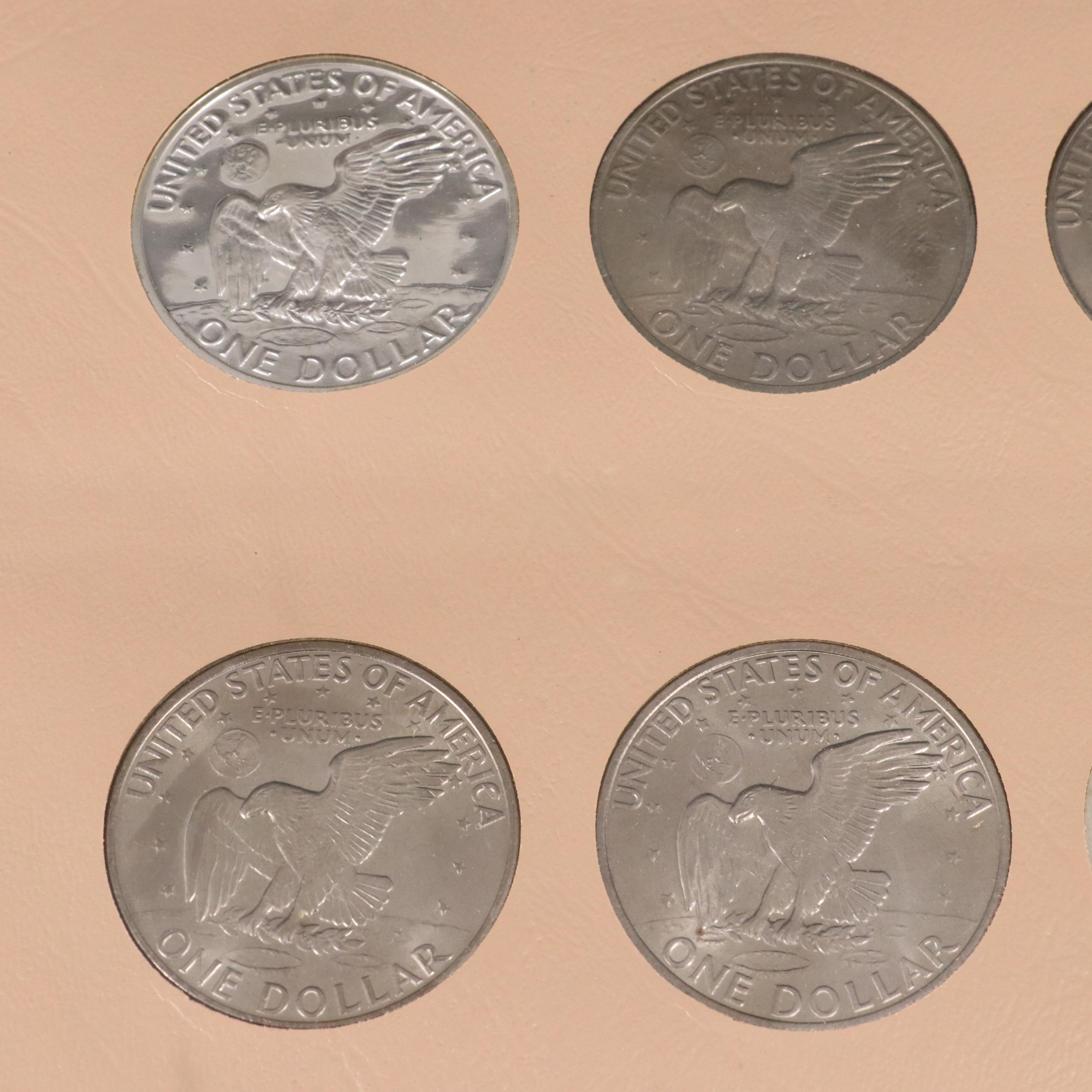 Complete Eisenhower Dollar Collection 1971-1978