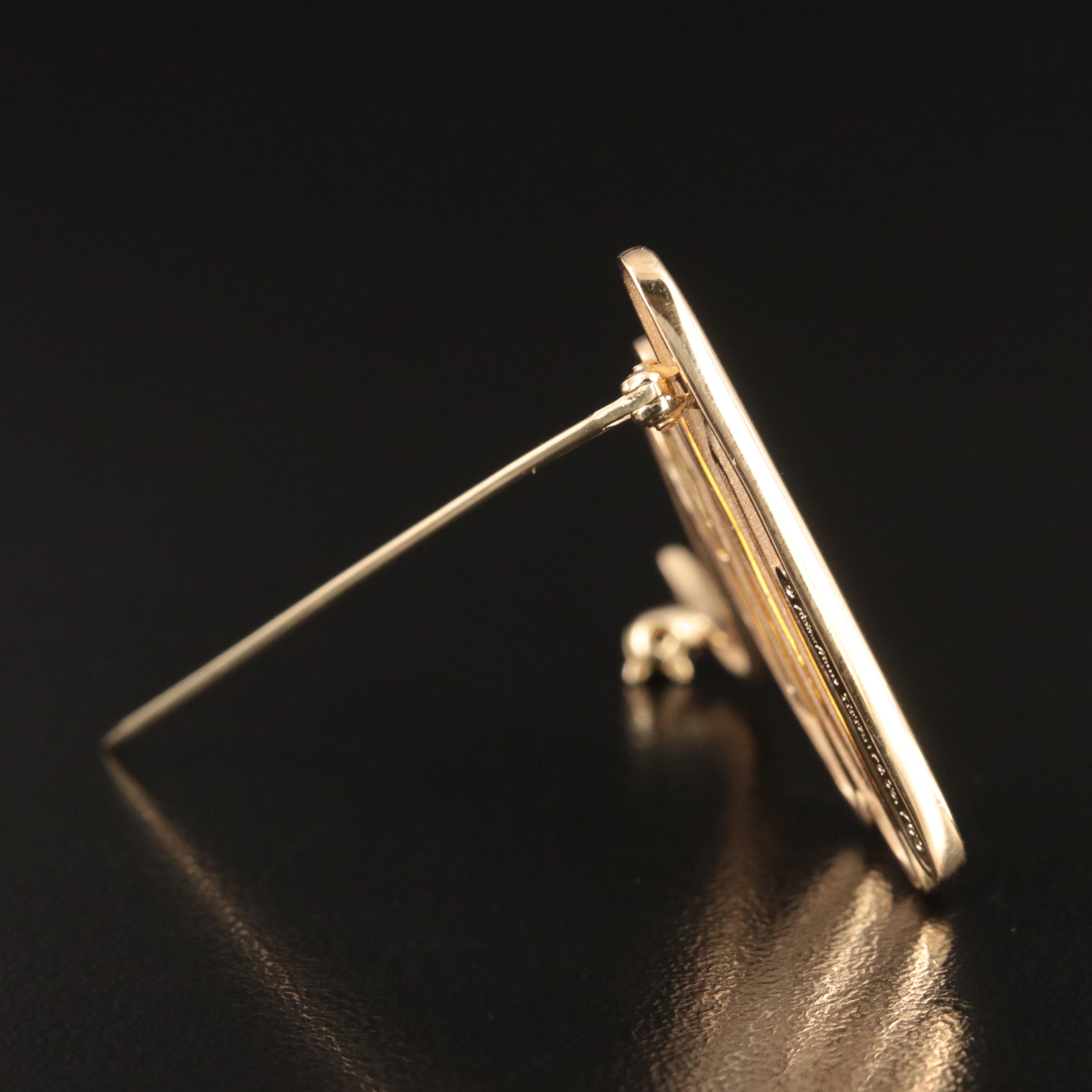 Paloma Picasso for Tiffany & Co. 18K Graffiti Scribble Brooch