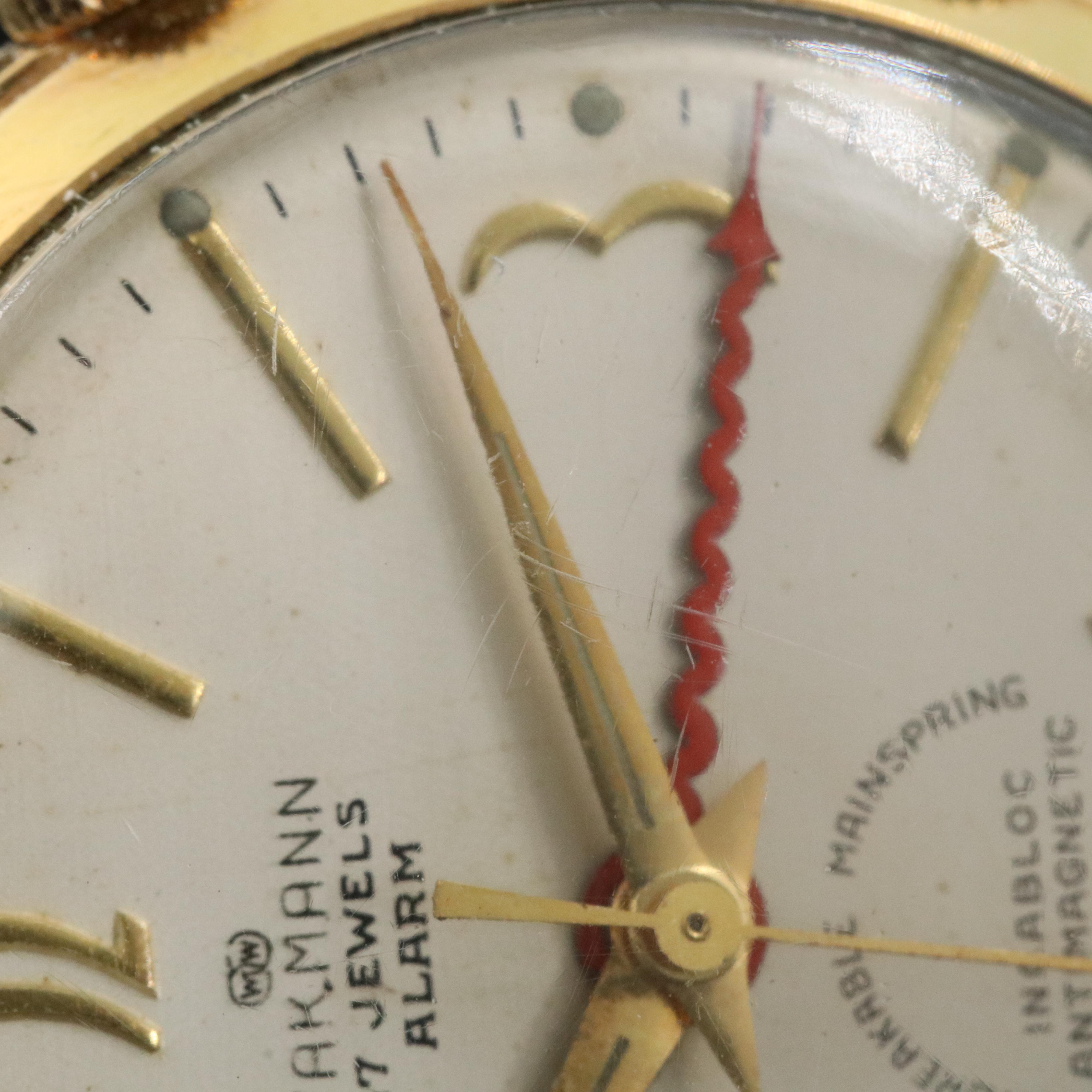Vintage Wakmann Alarm Watch