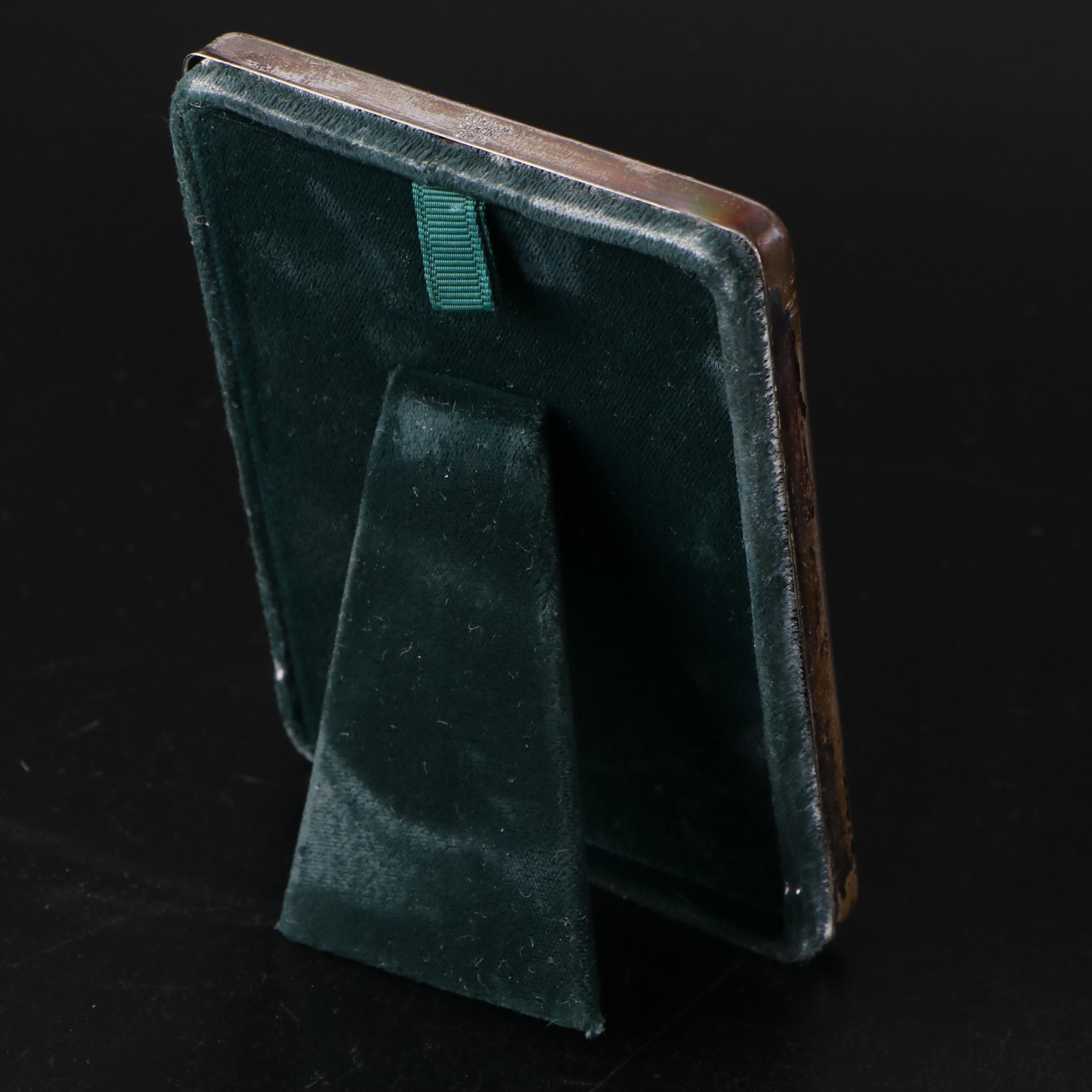 Towle and Fisher Sterling Silver Candlesticks, Mills and Shakers with Frame