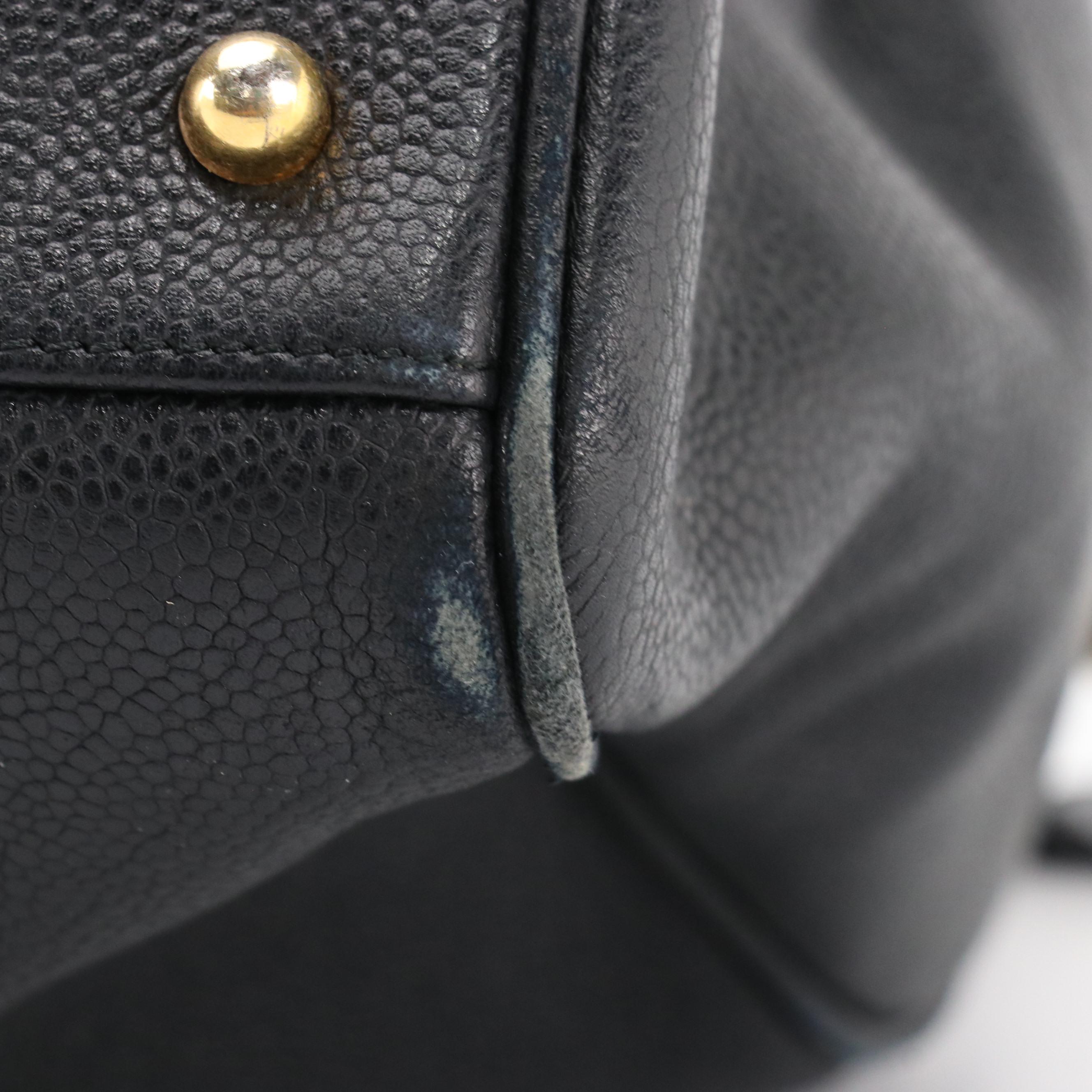 Chanel Small Boston Bag in Black Caviar Leather