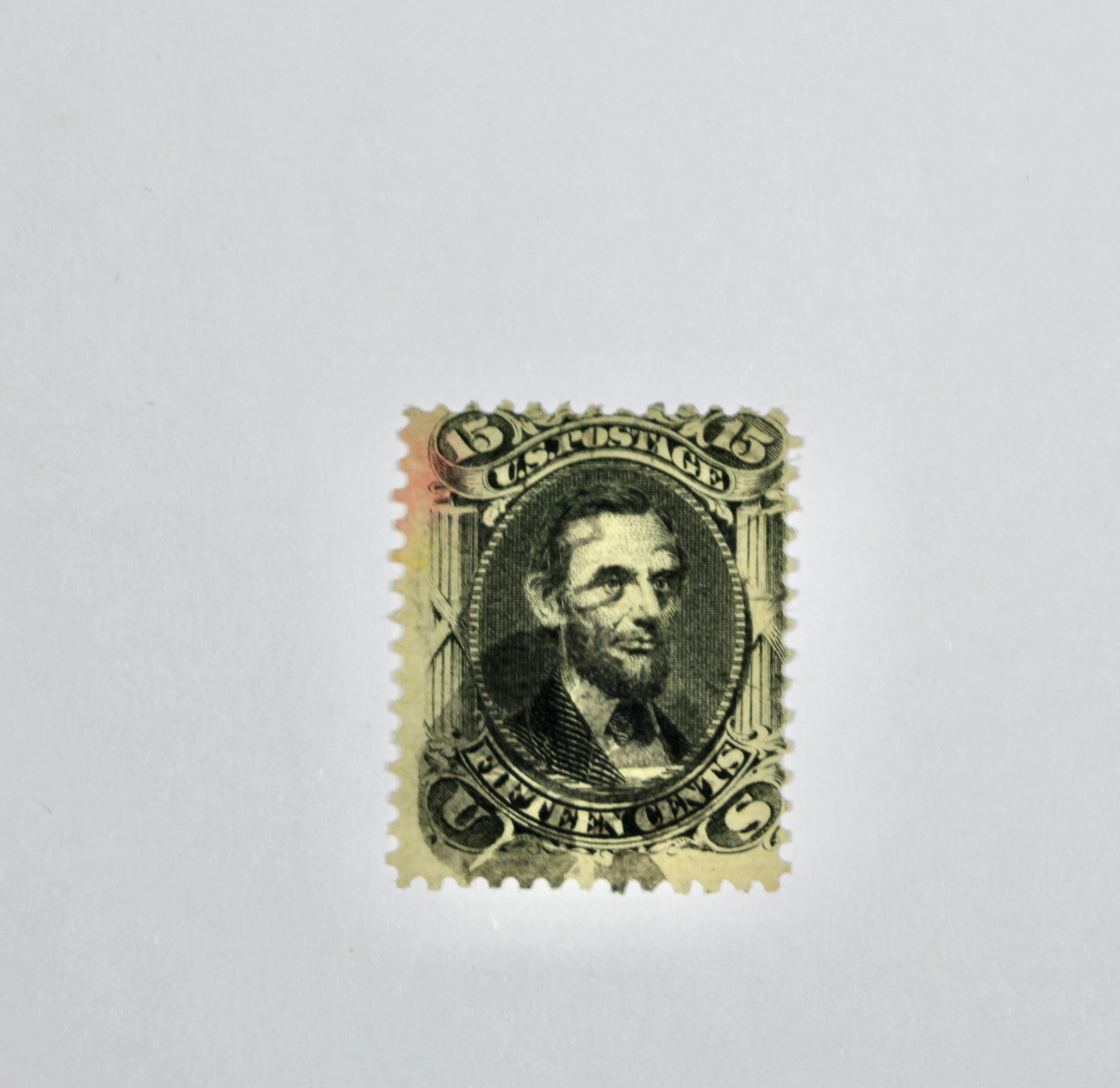 Four Early U.S. Postage Stamps, All With Grills, 1867-1868