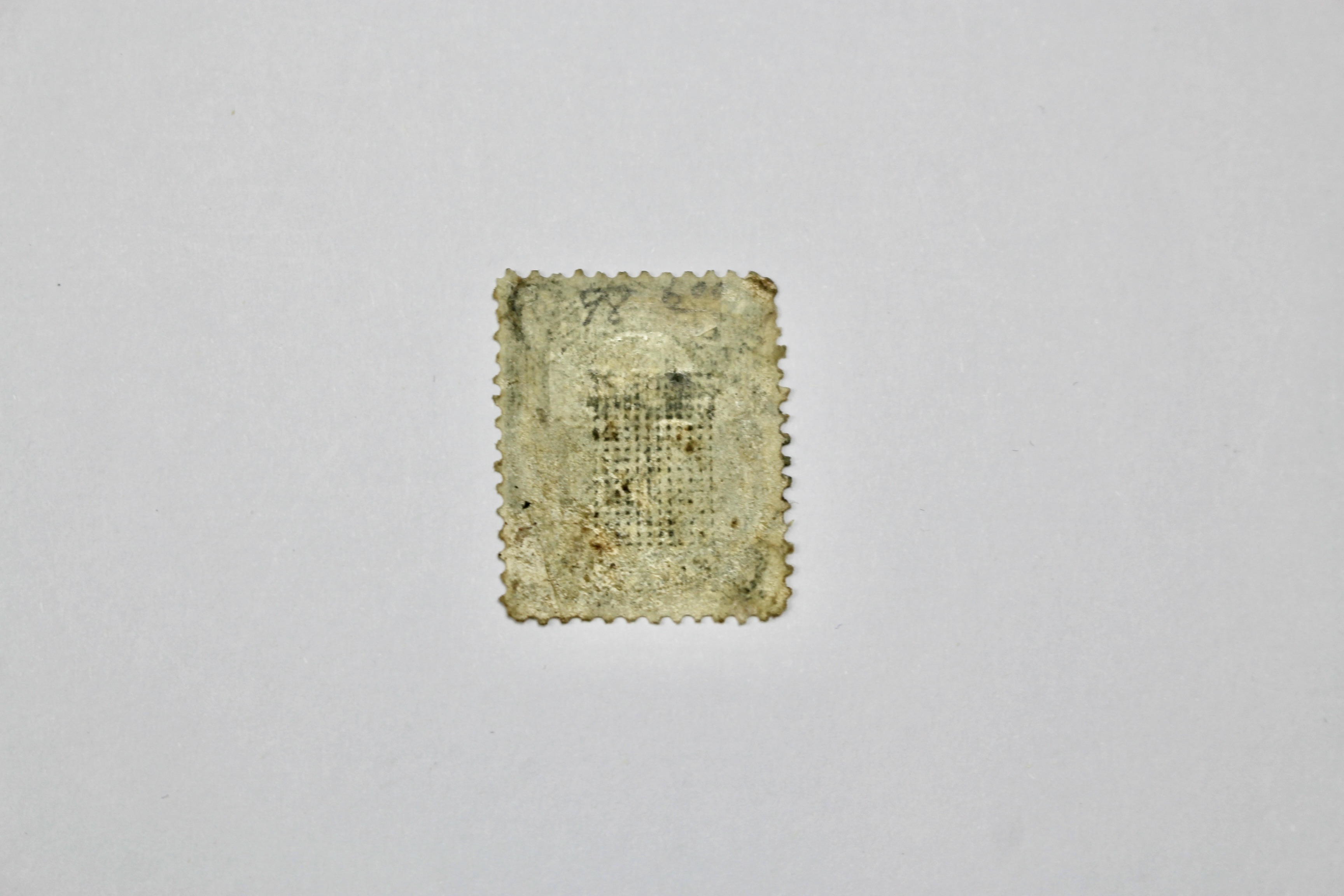 Four Early U.S. Postage Stamps, All With Grills, 1867-1868