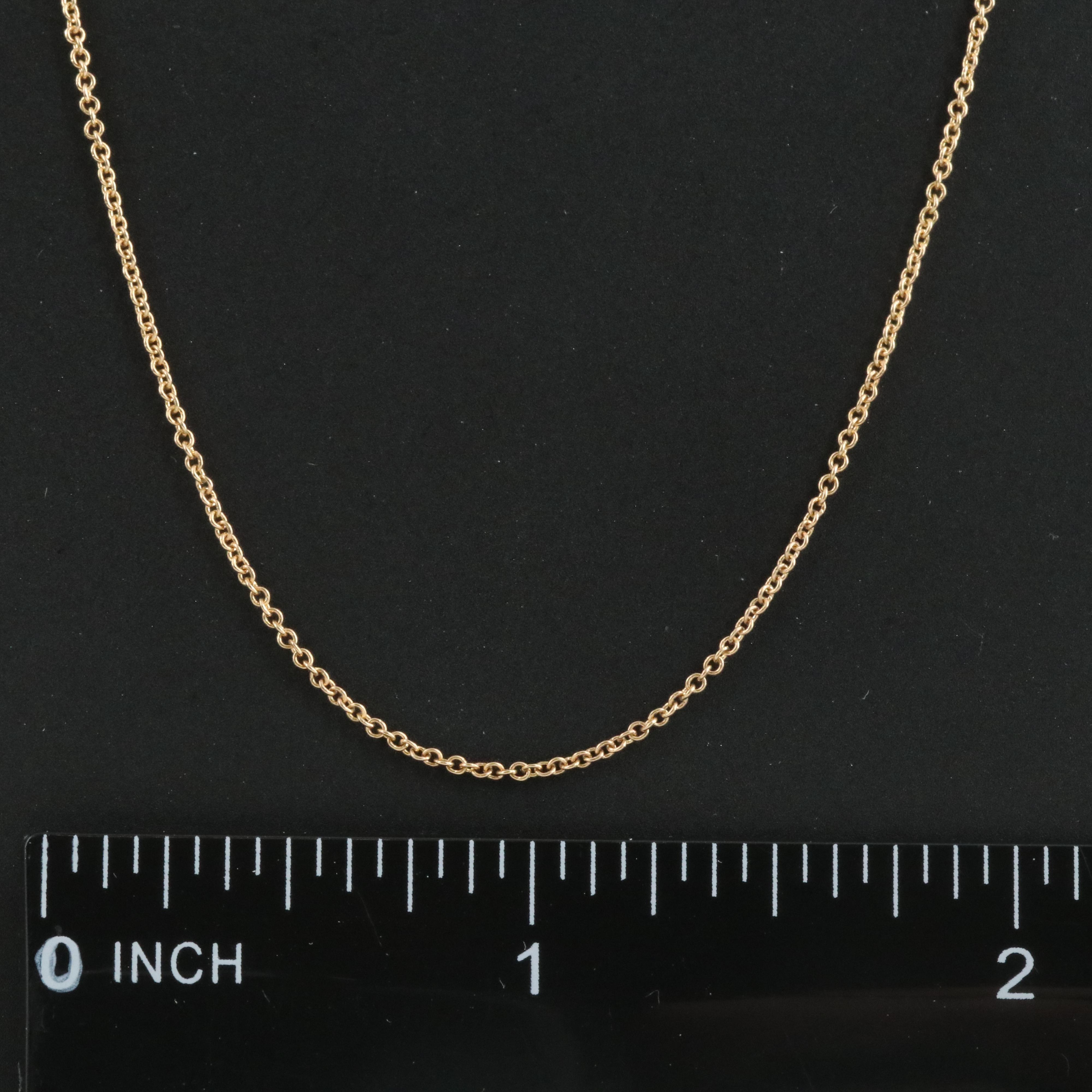 14K Cable Chain Necklace