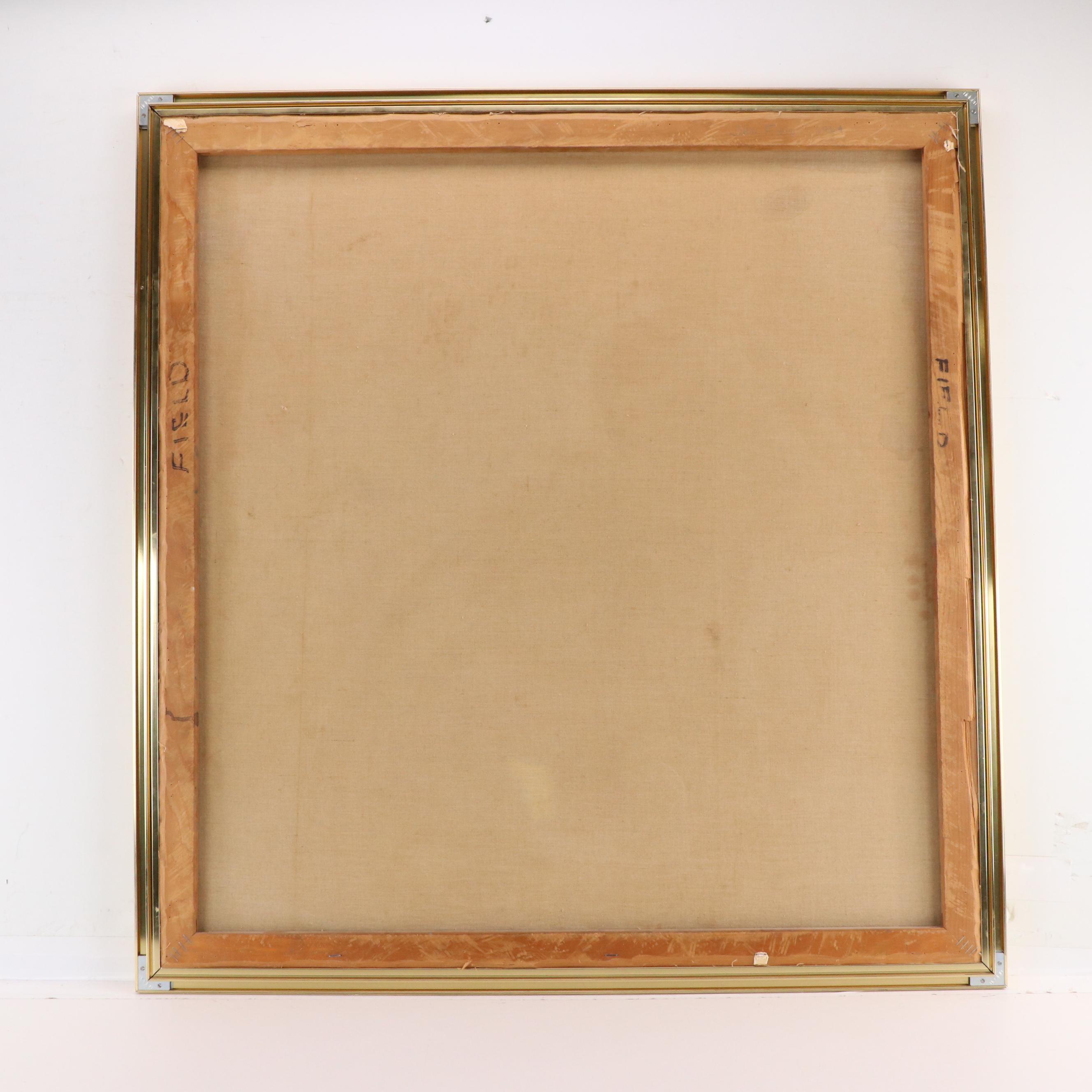 Field Abstract Expressionist Figurative Oil Painting