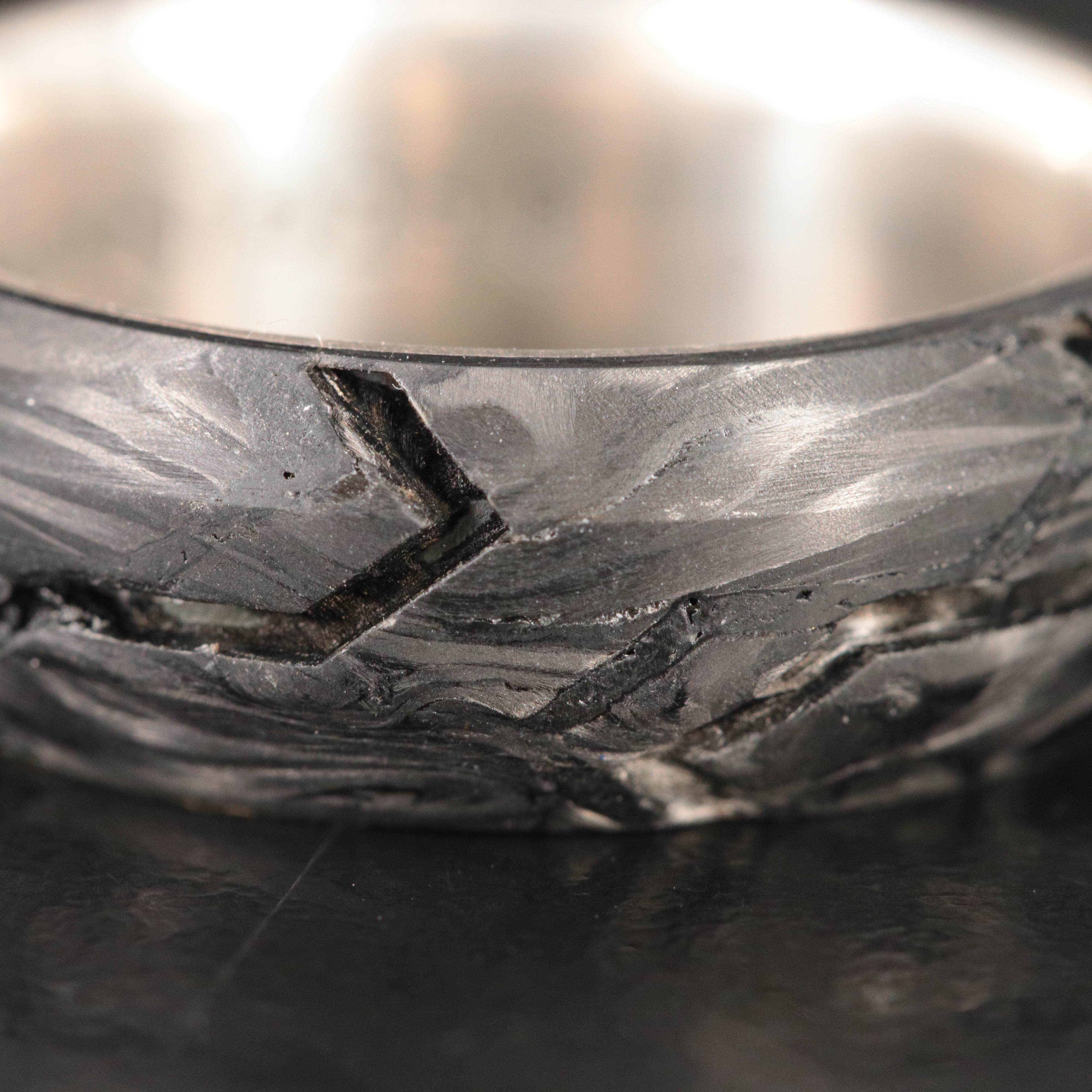 David Yurman Sterling Forged Carbon Band