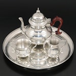 Kirk-Stieff for Lenox "Williamsburg" Pewter Tea Set