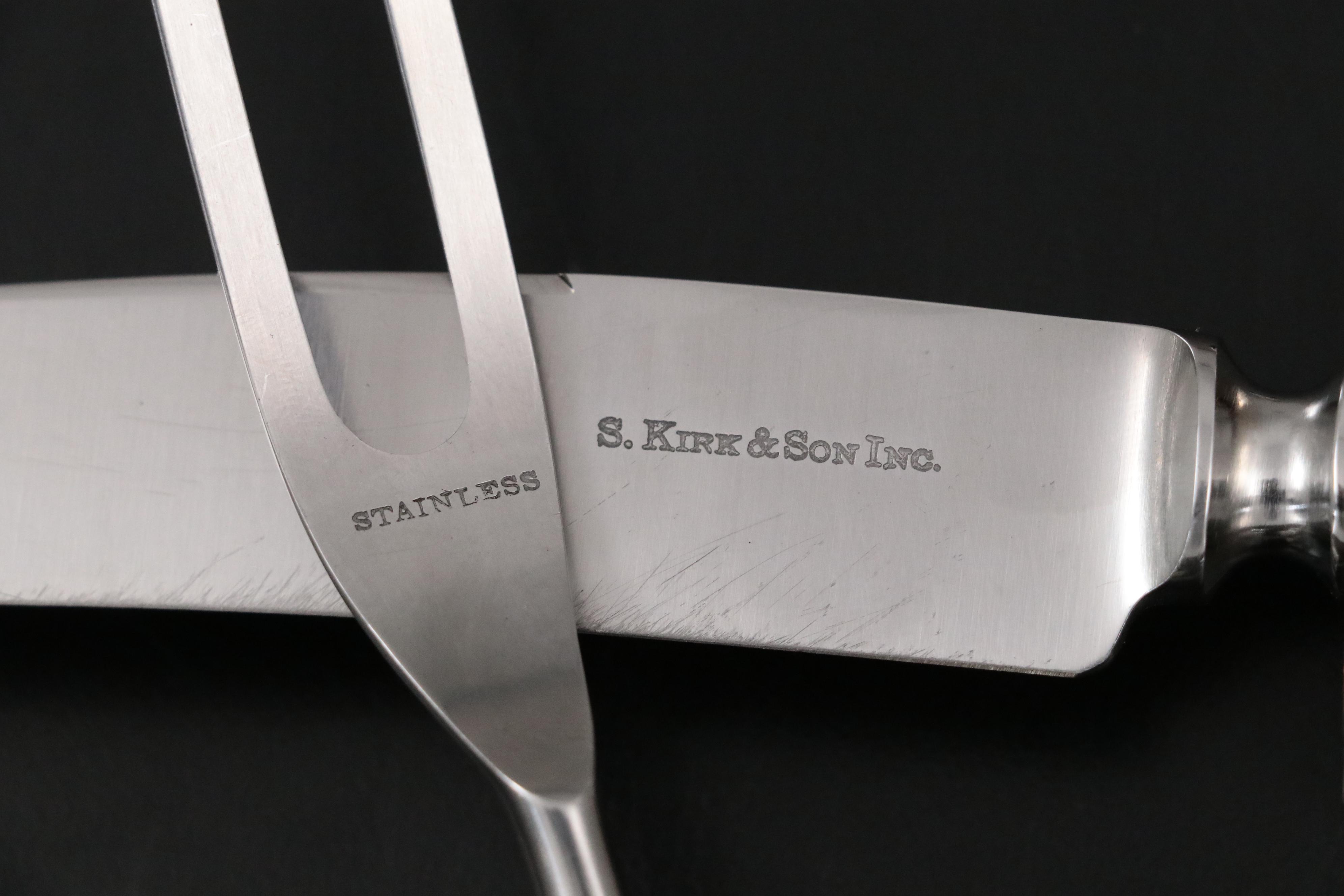 S. Kirk & Son Inc. "Repousse" Sterling Shakers and Other Sterling Table Décor