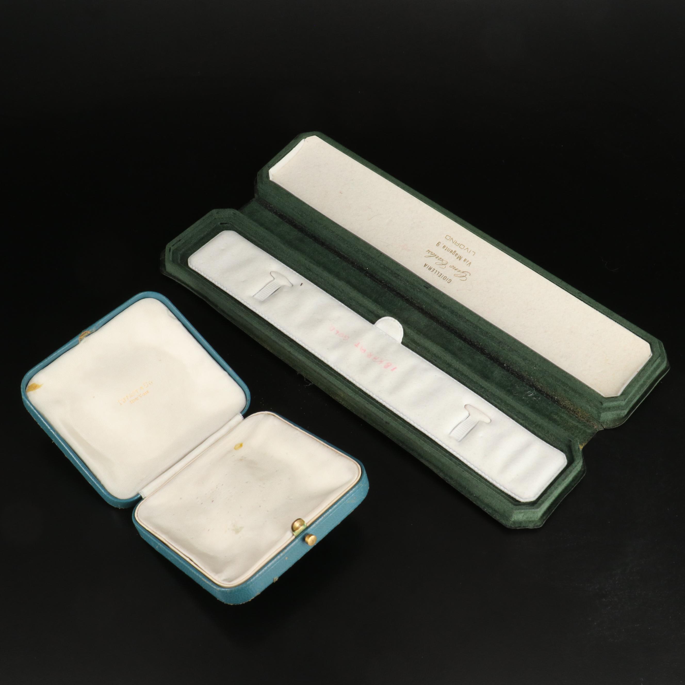 Vintage Tiffany & Co. and Gina Carlesi Jewelry Boxes