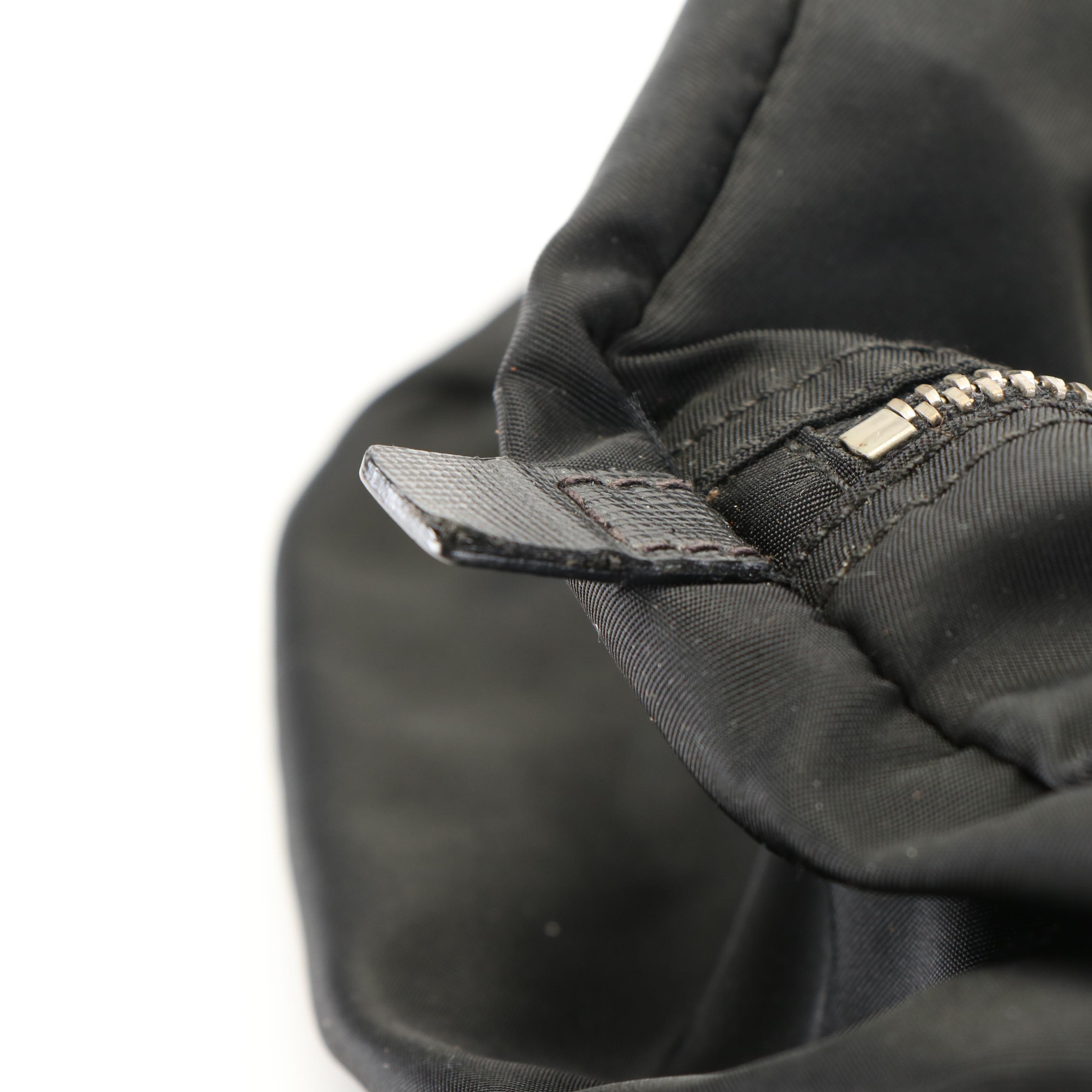 Prada Handbag in Black Tessuto Nylon