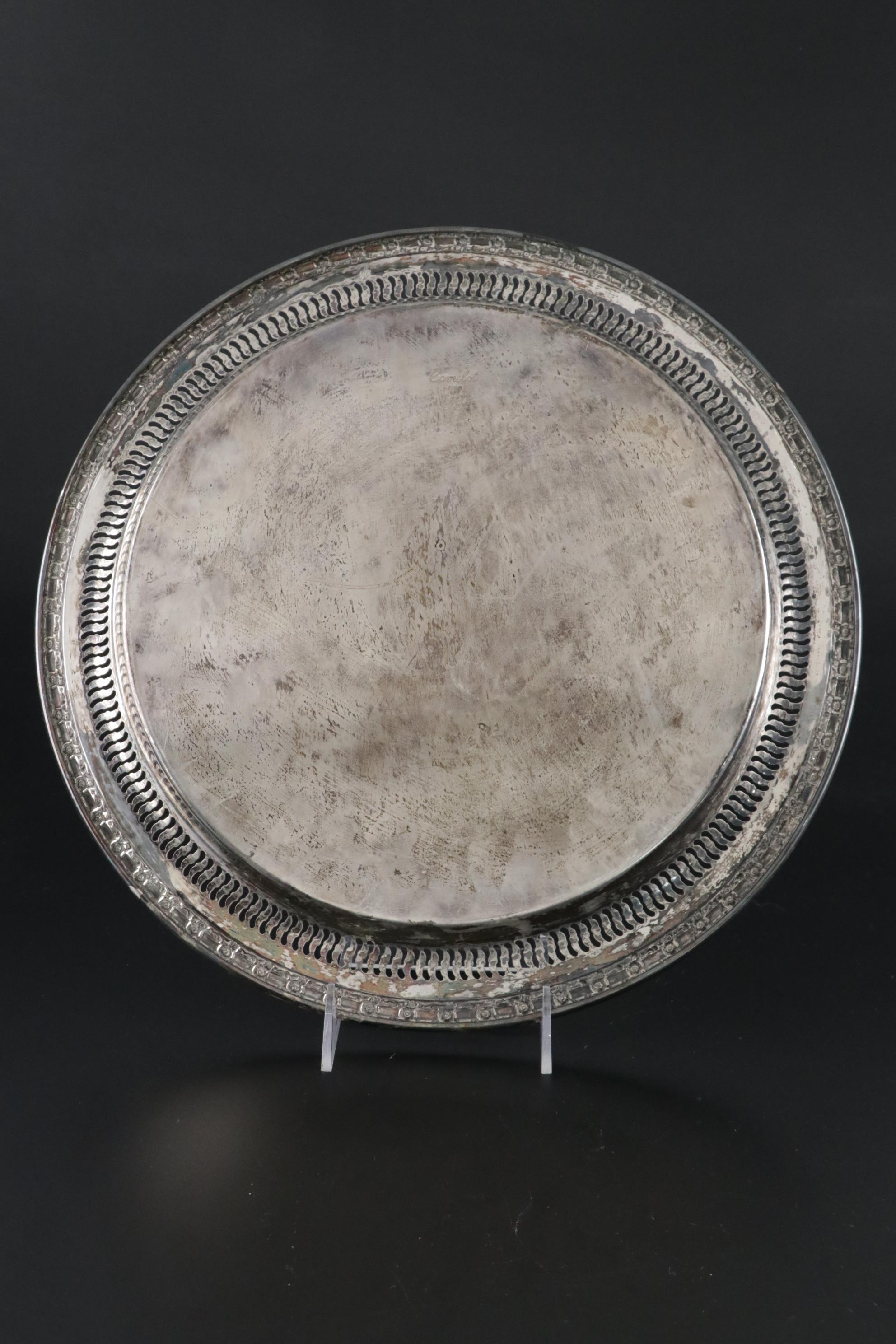 Gorham "King Edward" Crystal Centerpiece Bowl Featured In Serveware Collection