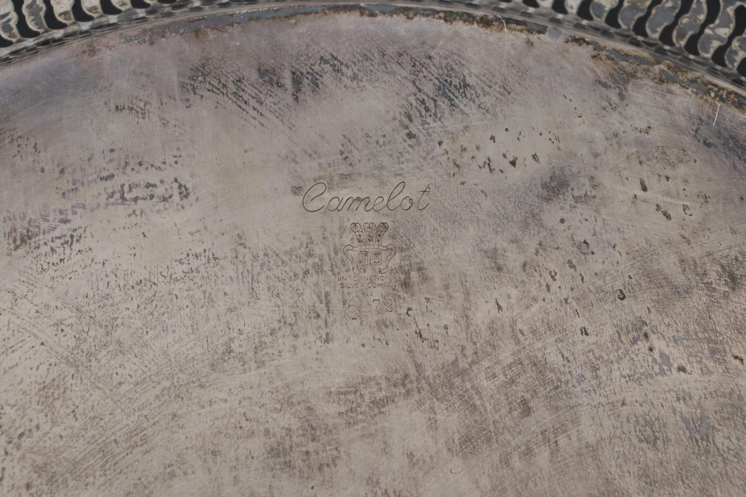 Gorham "King Edward" Crystal Centerpiece Bowl Featured In Serveware Collection