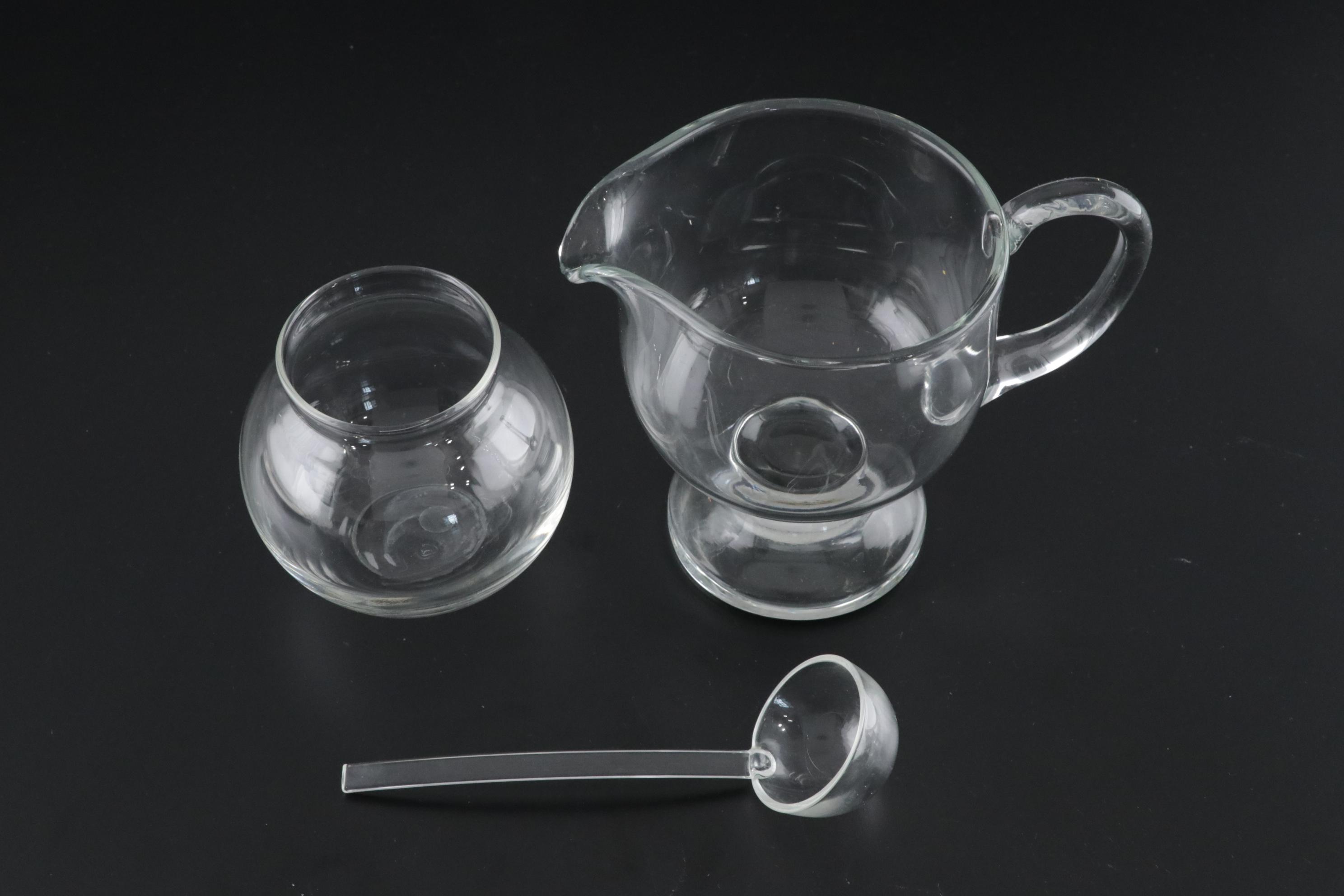 Gorham "King Edward" Crystal Centerpiece Bowl Featured In Serveware Collection